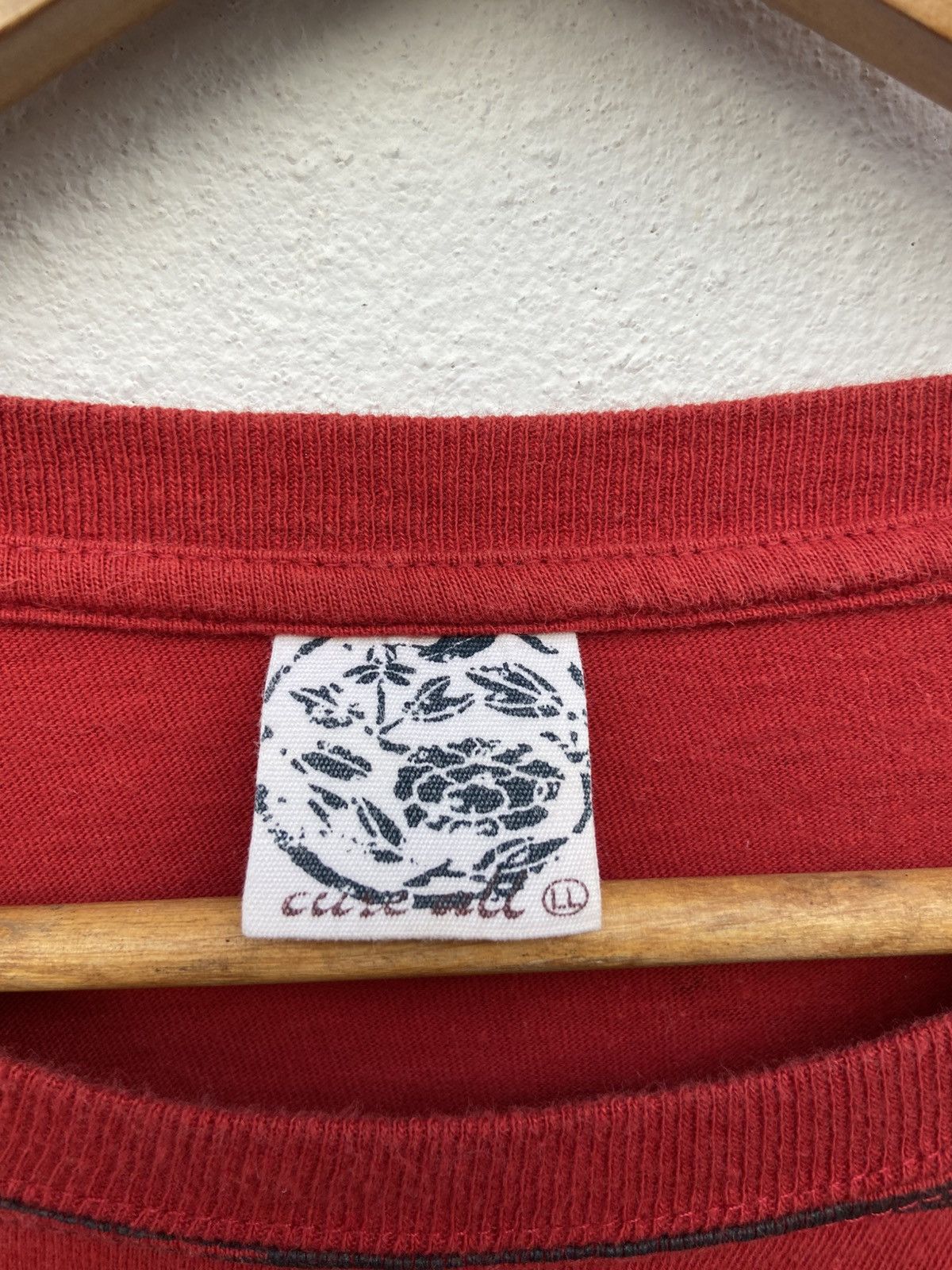 If Six Was Nine 🔥 Vintage Sukajan t shirt long sleeve Fish Koi motive beast Size US L / EU 52-54 / 3 - 11 Thumbnail