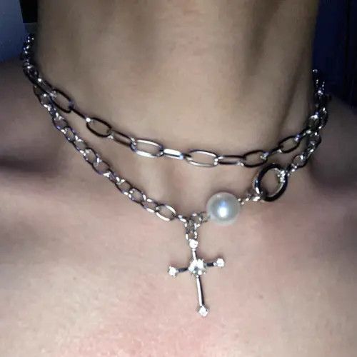 Japanese Brand Vintage pearl necklace Size ONE SIZE - 5 Thumbnail
