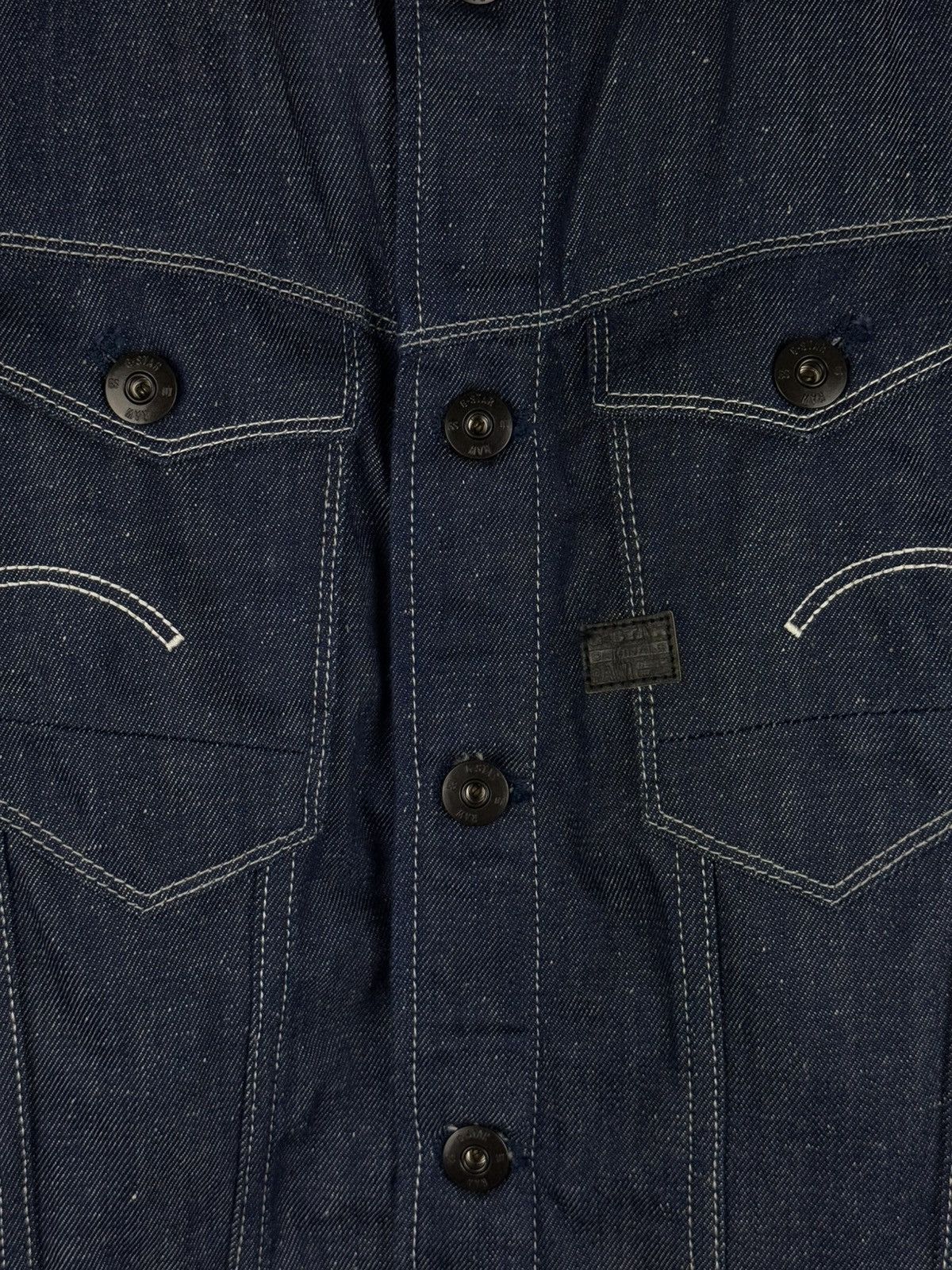 G-Star G Star Raw Men’s Arc 3D Slim JKT Denim Trucker Jacket Size S Size US S / EU 44-46 / 1 - 9 Thumbnail