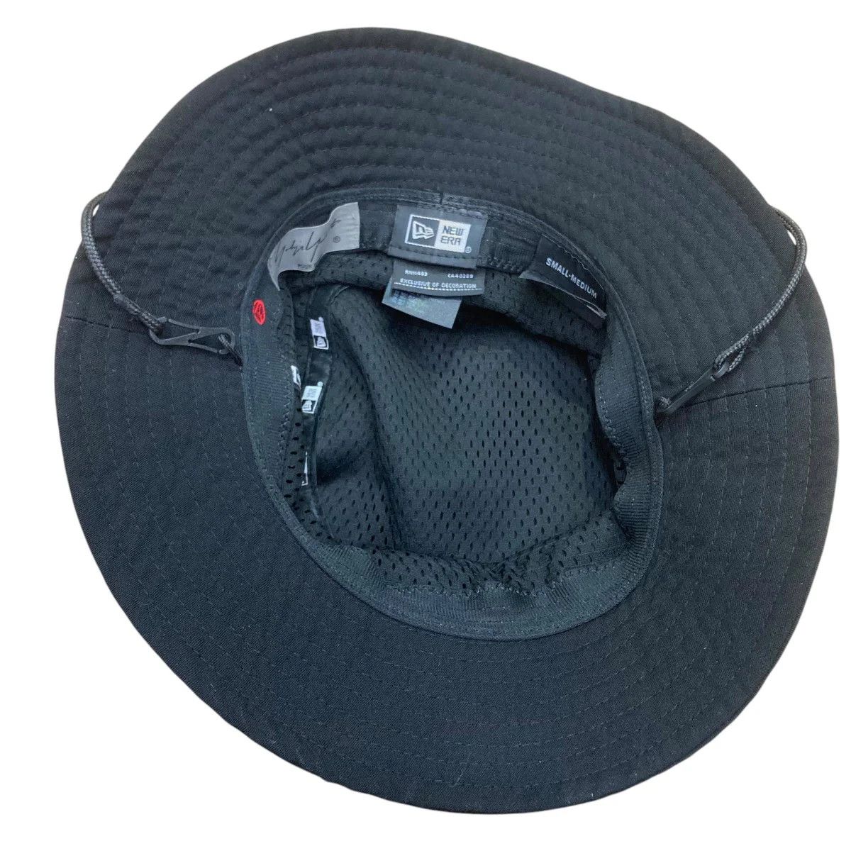 Yohji Yamamoto New Era/ YOHJI YAMAMOTO/black Bucket hat Size ONE SIZE - 3 Thumbnail