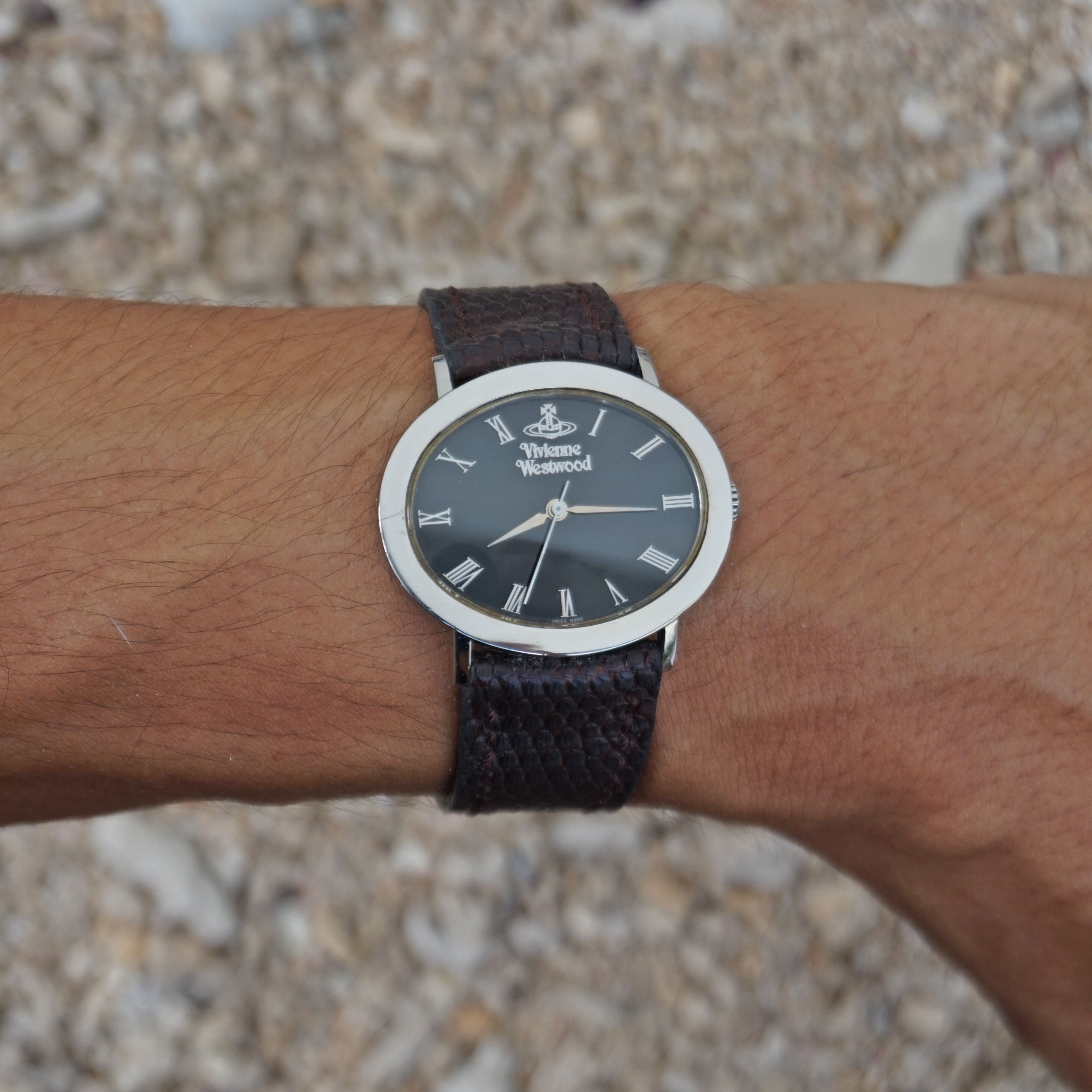 Vivienne Westwood 90s Vivienne Westwood Oval Watch Swiss Made Size ONE SIZE - 5 Thumbnail