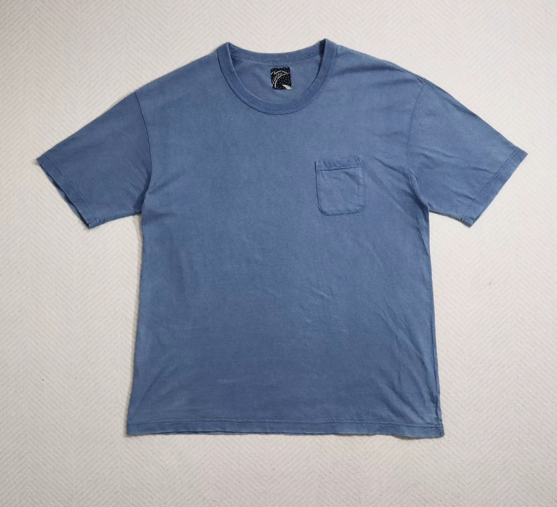 Visvim Visvim 21ss ICT Indigo blue dyed T-shirt short sleeved -DMC Size US XL / EU 56 / 4 - 1 Thumbnail