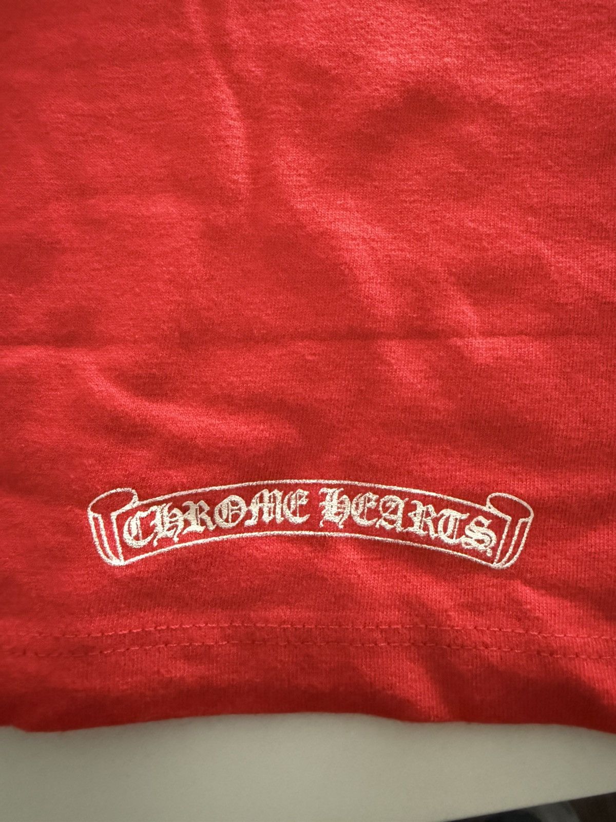 Chrome Hearts 🔥Chrome Hearts Roller Skater Red Short Sleeve🔥 Size M / US 6-8 / IT 42-44 - 3 Thumbnail