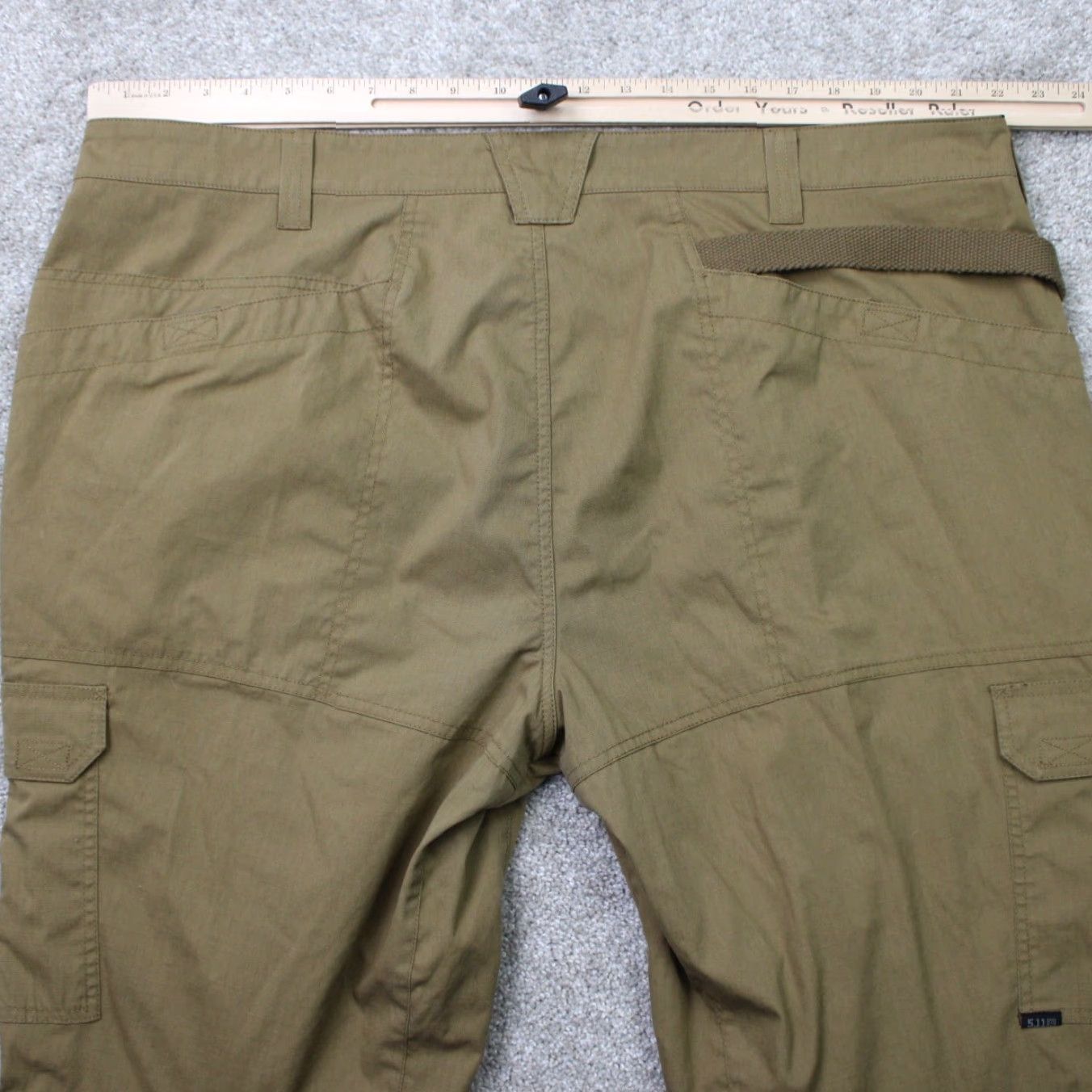 Vintage 5.11 Tactical Pants Mens 44x30 Beige ABR Pro Cargo Pocket Ripstop Utility Work Pants Size US 44 / EU 60 - 6 Thumbnail