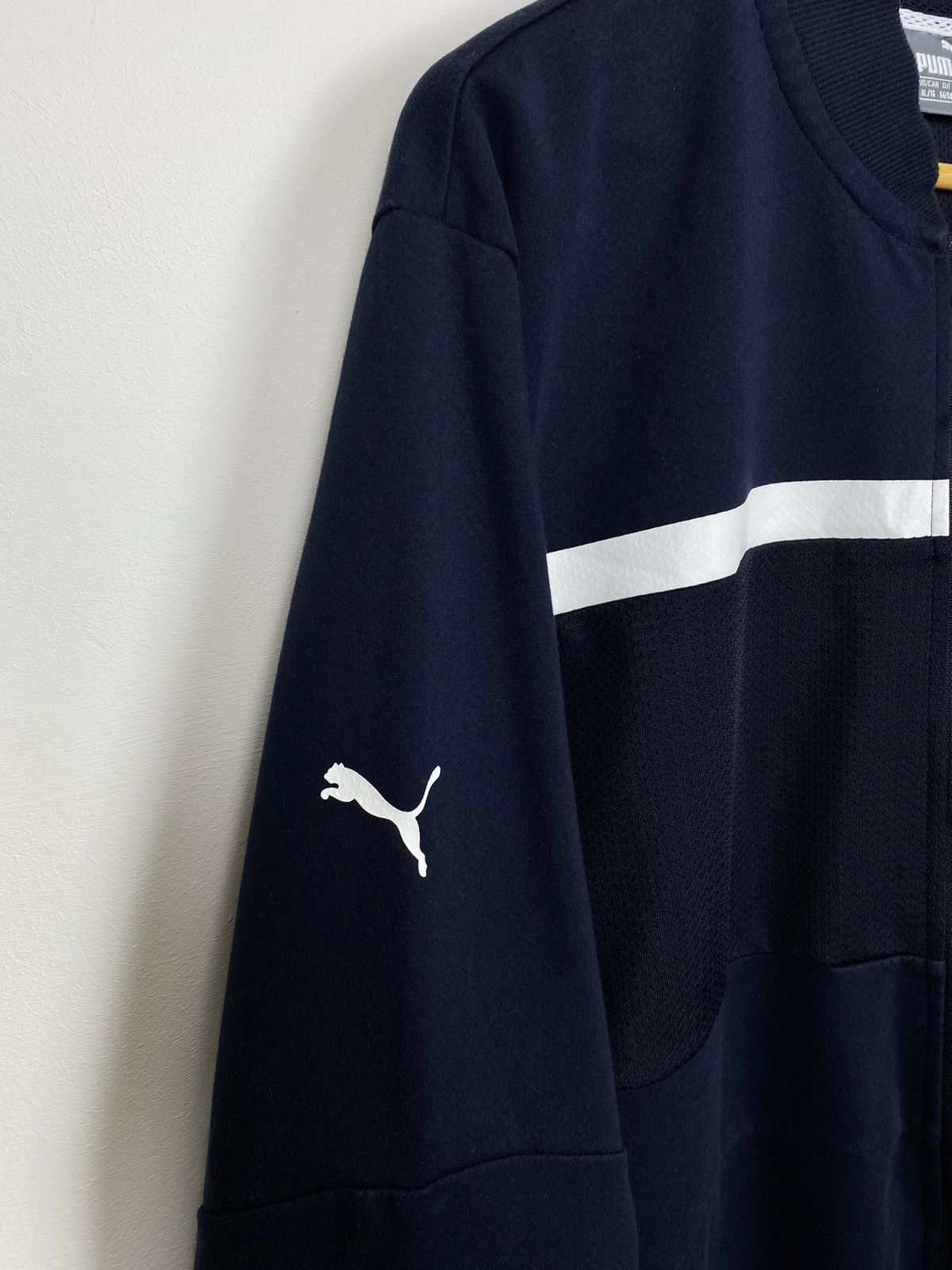 BMW × Puma Puma BMW Motorsport Racing Jacket Full Zip Size XL Blue Top Size US XL / EU 56 / 4 - 4 Thumbnail