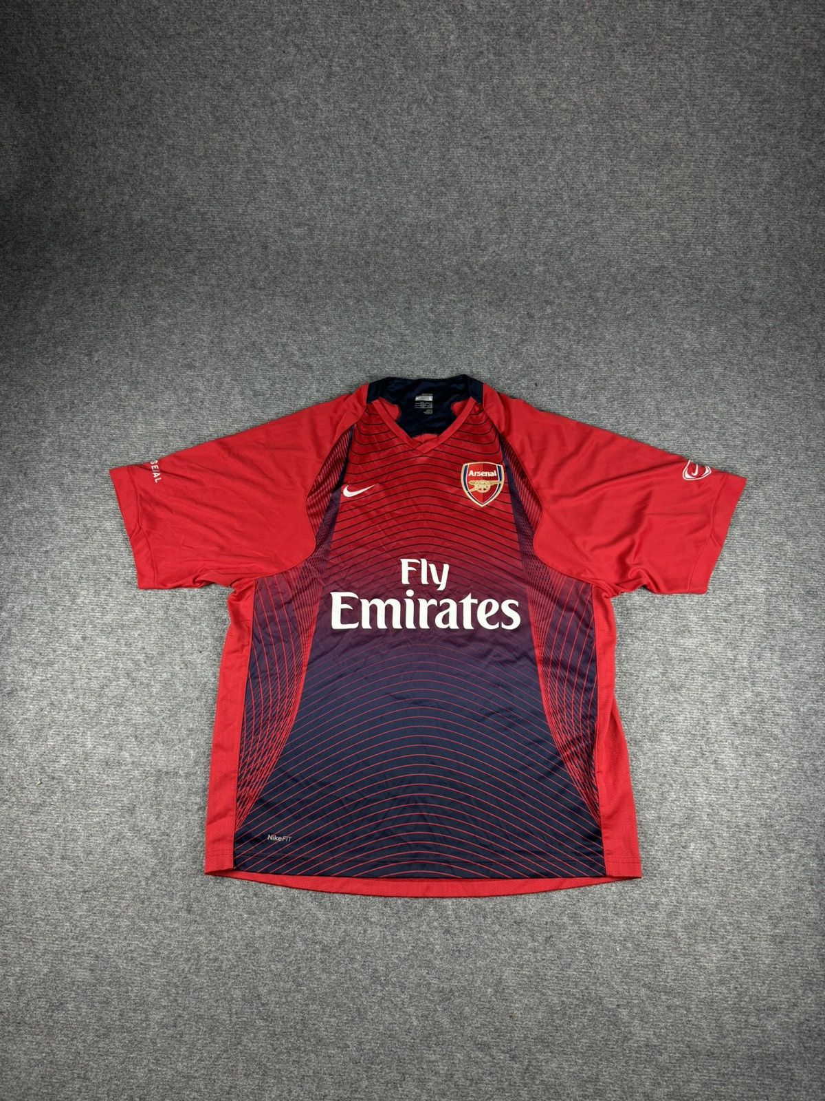 Nike Arsenal 2006 2007 football soccer jersey kit training Size US L / EU 52-54 / 3 - 1 Thumbnail