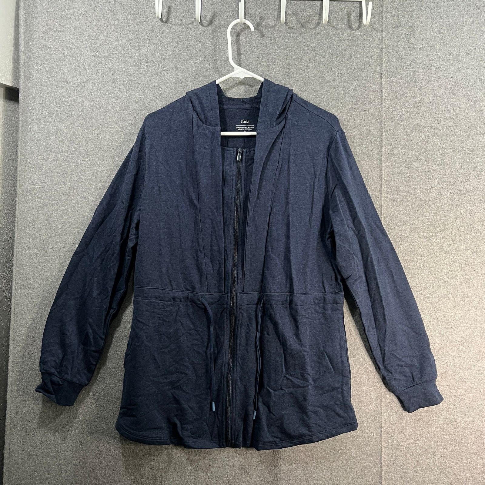 Other zuda Z-Knit Scoop Neck Hoodie with Ruching Detail French Size XS / US 0-2 / IT 36-38 - 1 Thumbnail