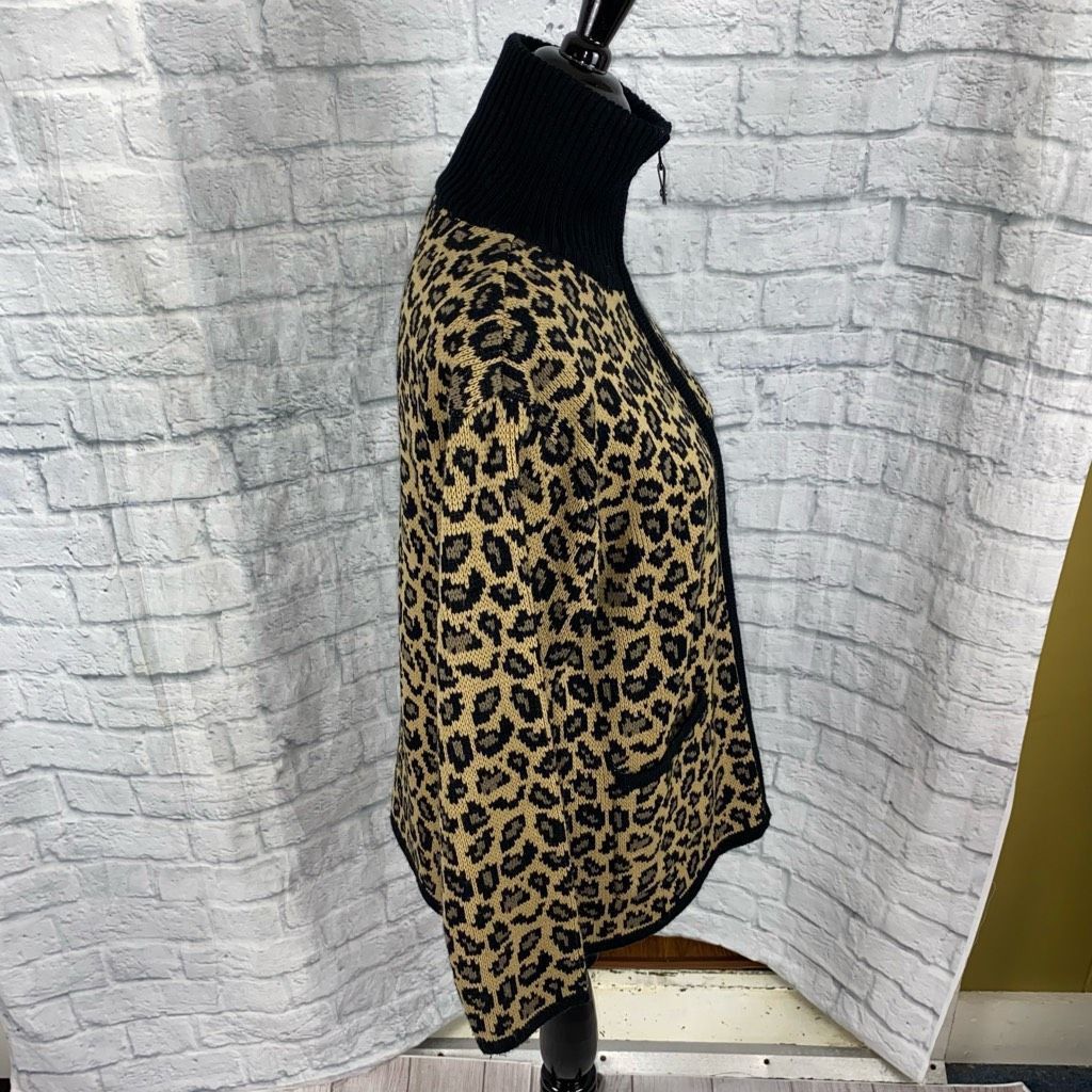 Other Tallyho full zip sweater jacket cheetah print sz S women Size S / US 4 / IT 40 - 6 Thumbnail