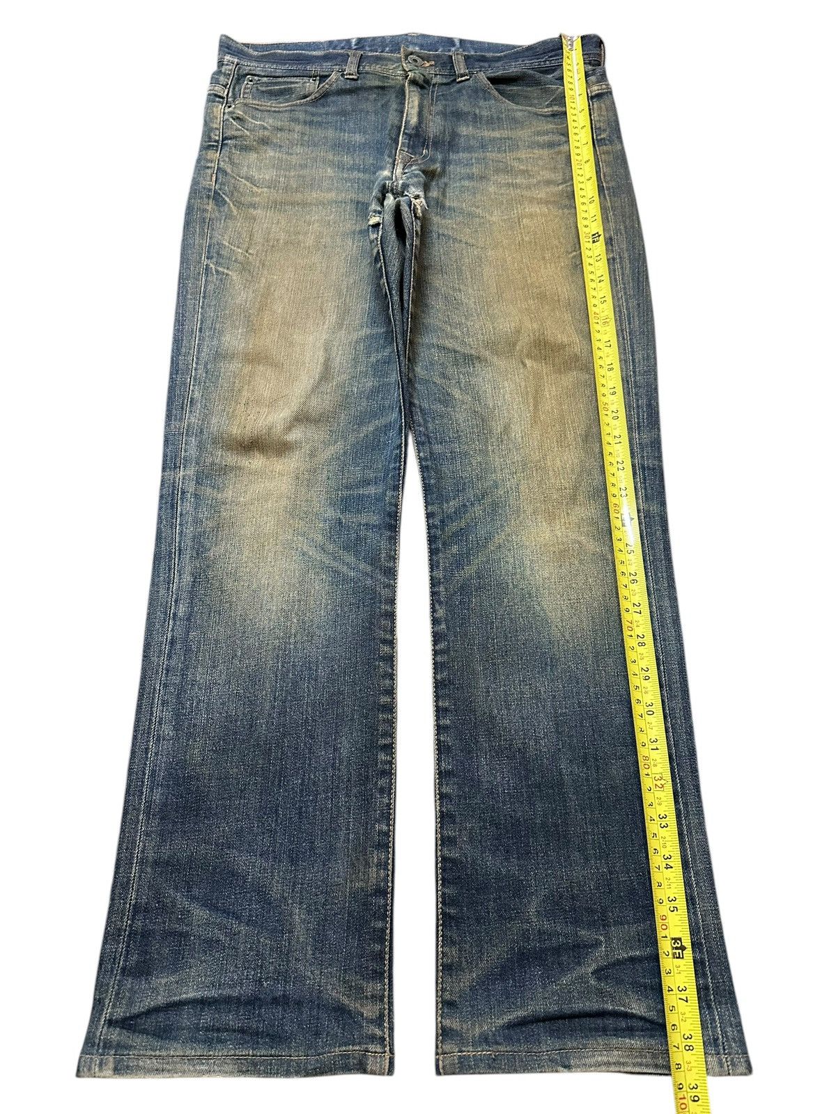 ABAHOUSE Vintage Japanese Abahouse Mud Wash Style Jeans Size US 33 - 13 Thumbnail