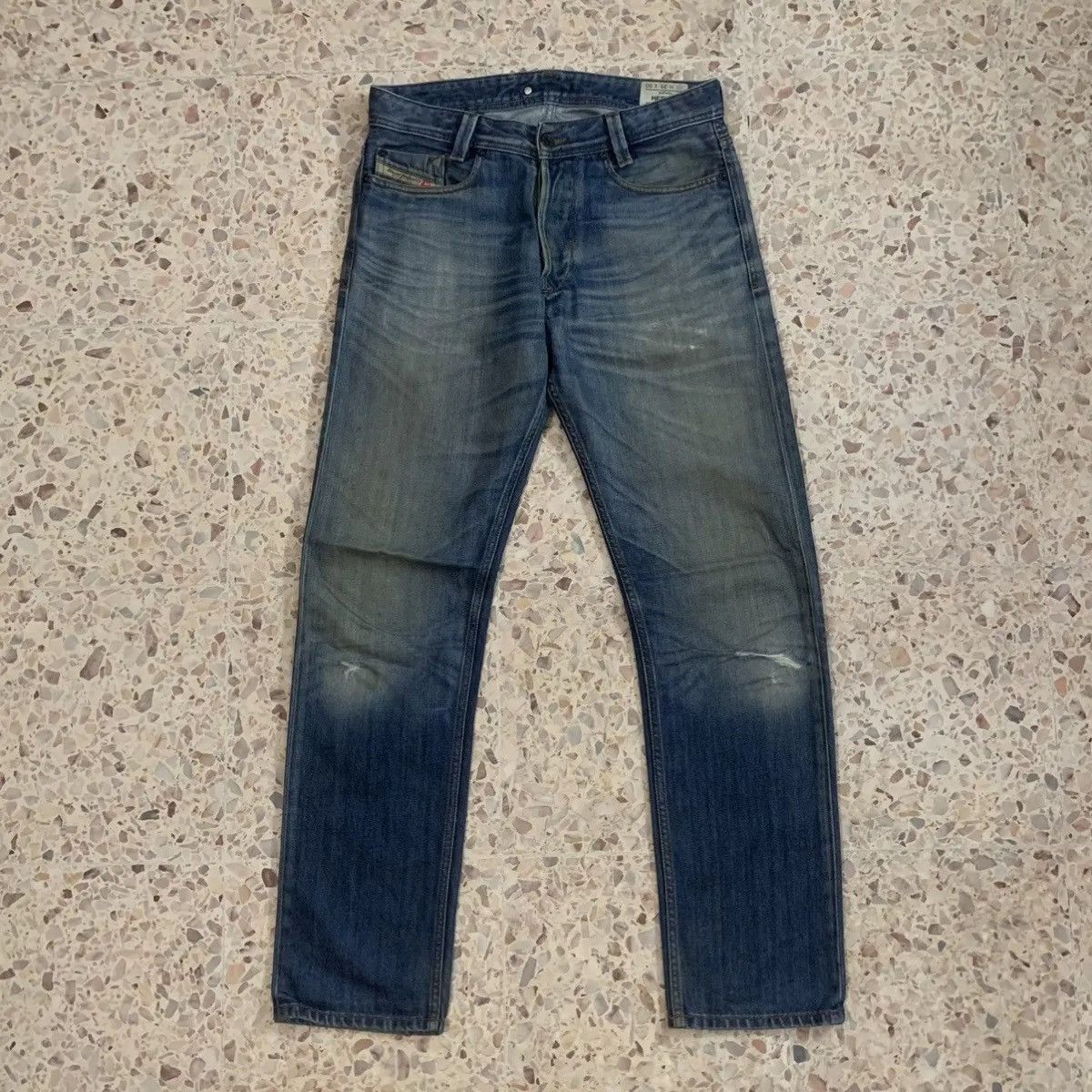 Vintage Vintage Diesel Industry Jeans 30x30 Distresses Denim Pants Size US 30 / EU 46 - 1 Thumbnail