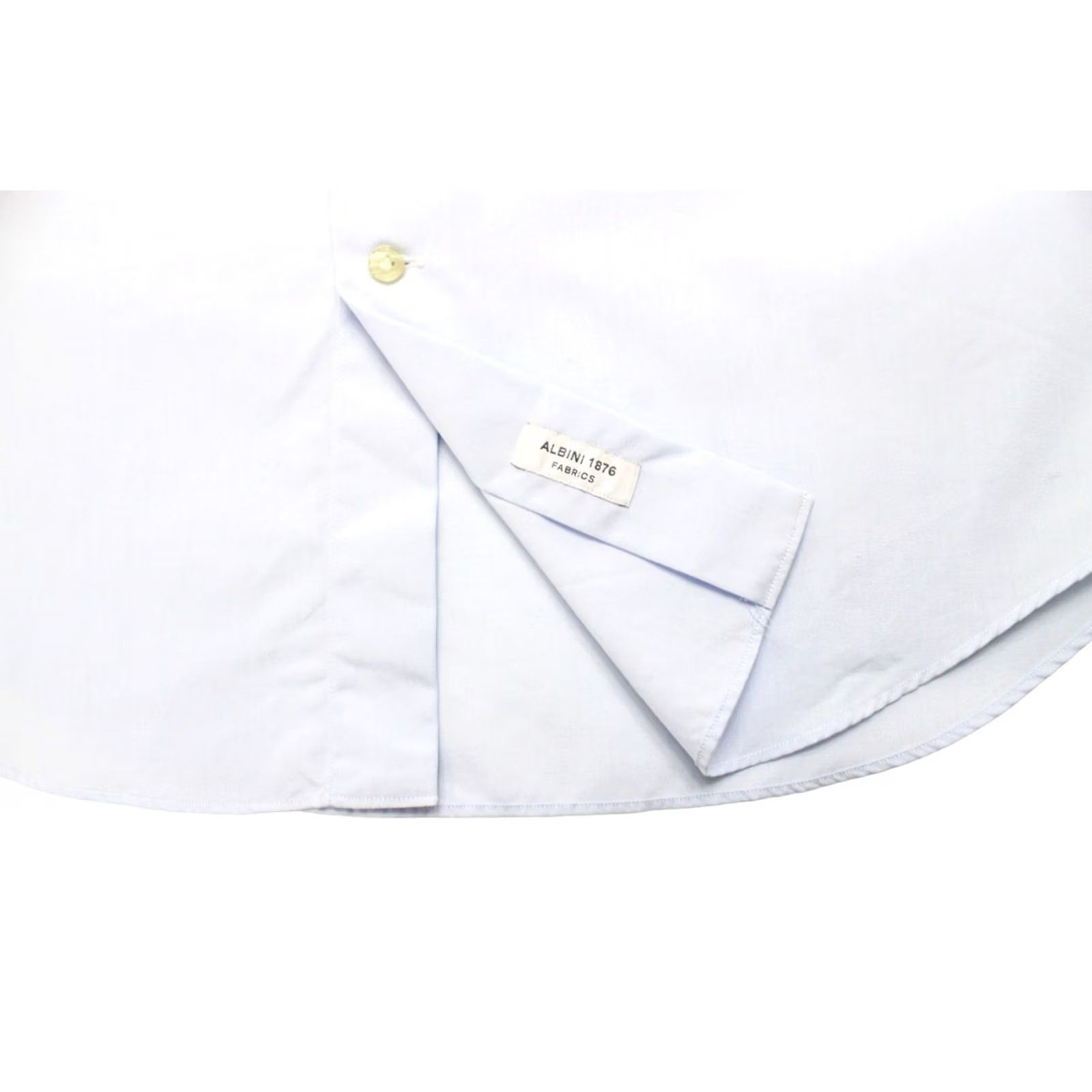 Suitsupply Suitsupply Regular Formal Shirt Men's LARGE Cutaway Neck Button Up Blue Shirt Size 42R - 6 Thumbnail