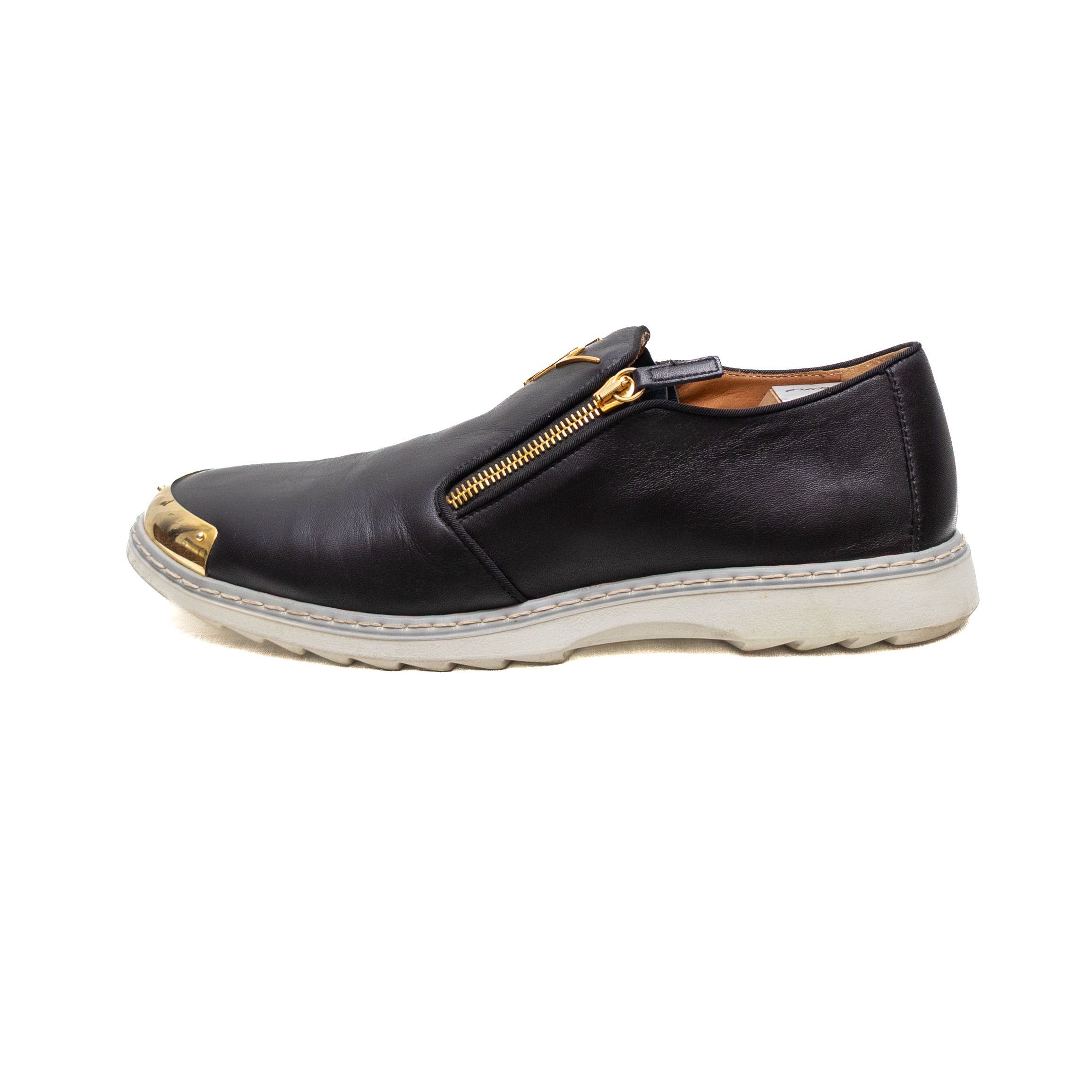 Giuseppe Zanotti Giuseppe Zanotti Men's Sneakers Venetian Gold Double Zip 9 Size US 9 / EU 42 - 2 Thumbnail