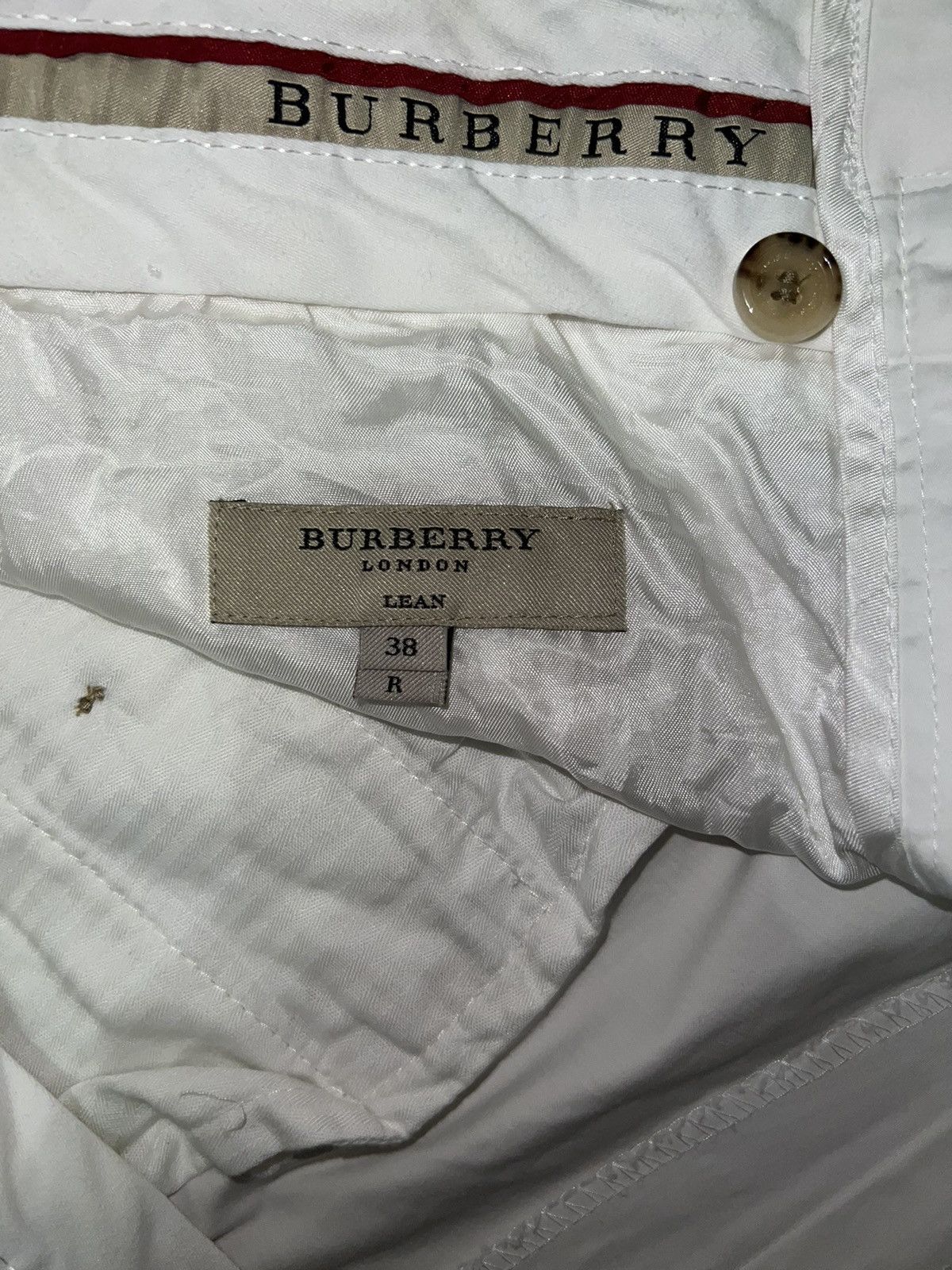 Burberry Burberry London Lean casual white Pants Size US 38 / EU 54 - 6 Thumbnail