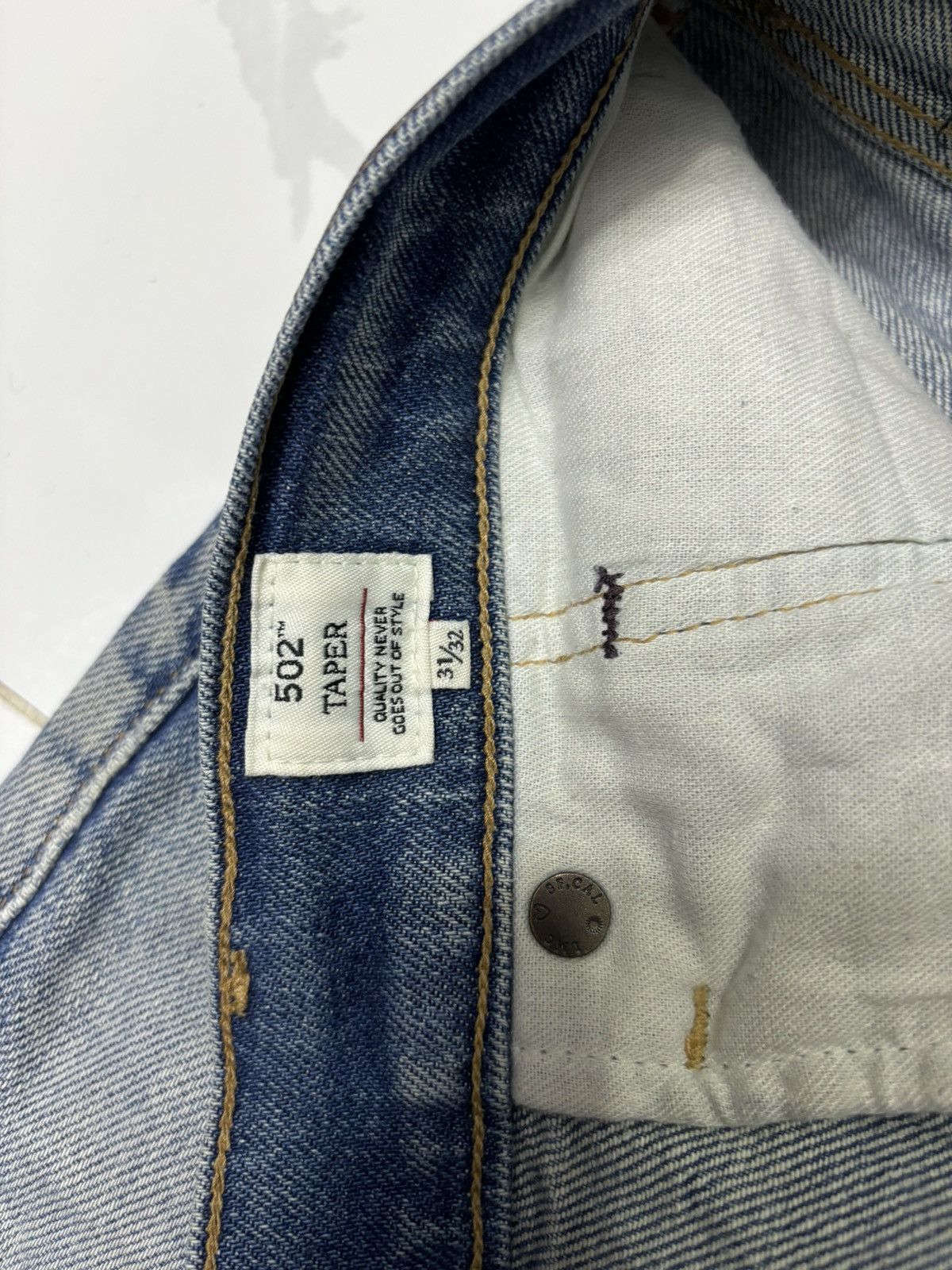Levi's Made & Crafted LEVIS MADE & CRAFTED SELVEDGE DENIM JEANS 502 Size US 32 / EU 48 - 14 Thumbnail