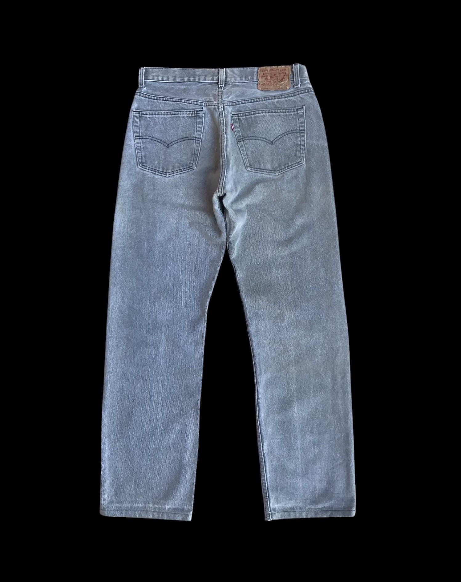 Levi's × Vintage W30x29 VINTAGE LEVIS 501 USA DIRTY DISTRESSED faded black Size US 30 / EU 46 - 7 Thumbnail