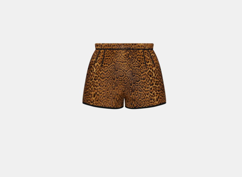 Dior o1w1db11225 455P48 Short in Brown Size 30" / US 8 / IT 44 - 1 Thumbnail