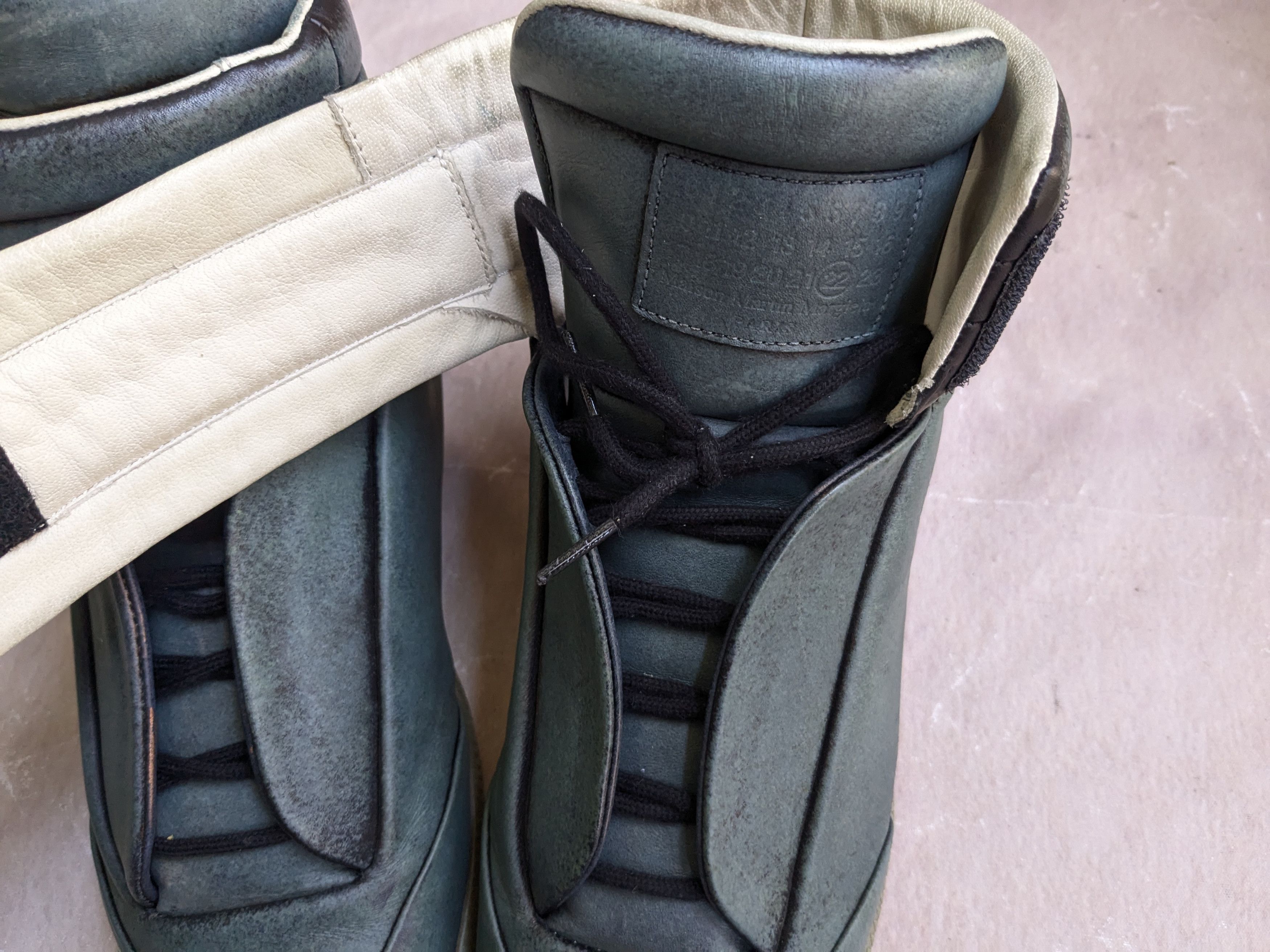 Maison Margiela Maison Margiela Future Green 9.5 42.5 High Tops Size US 9.5 / EU 42-43 - 3 Thumbnail