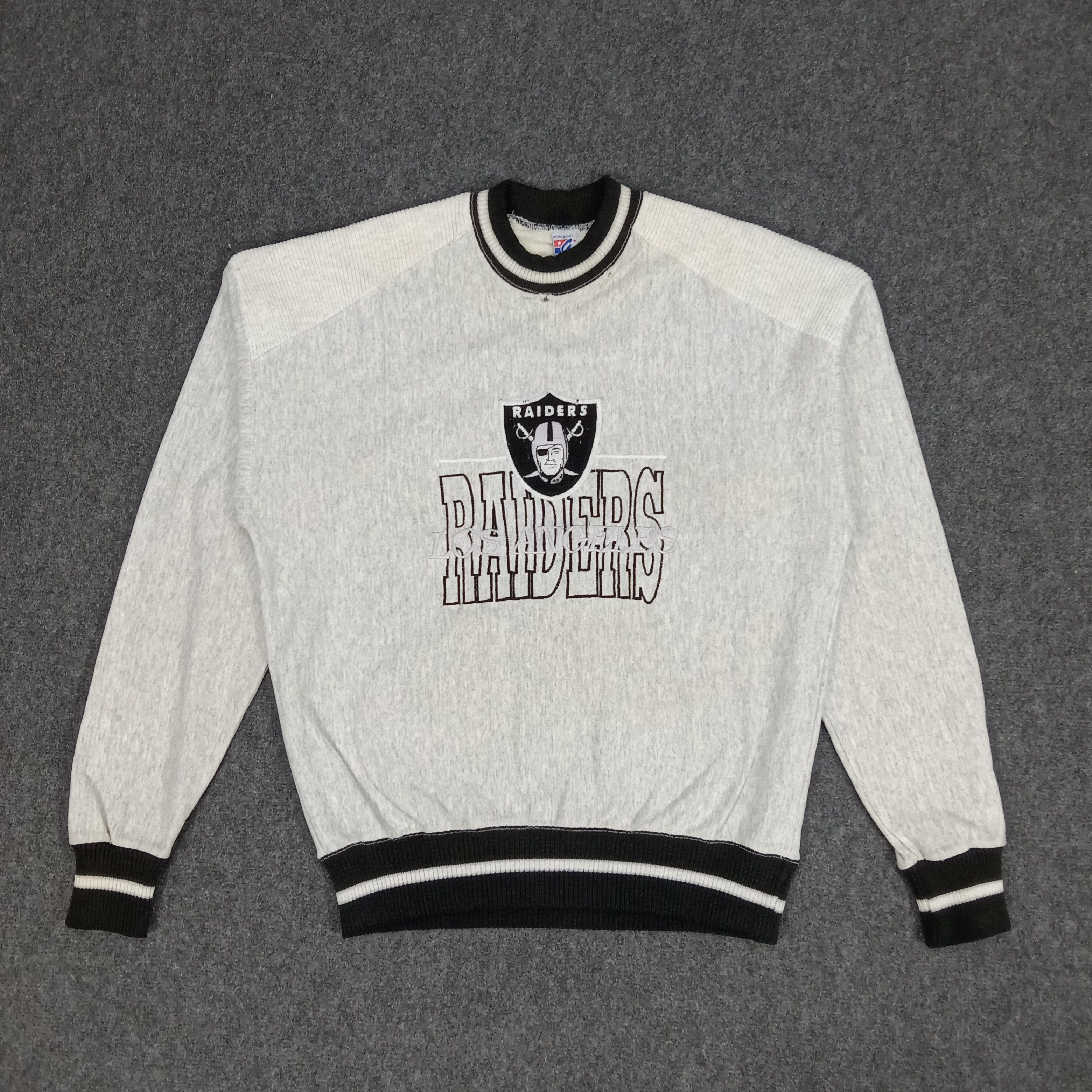 NFL × The Game × Vintage Raiders American Football Team NFL Sweatshirt Size US M / EU 48-50 / 2 - 1 Thumbnail