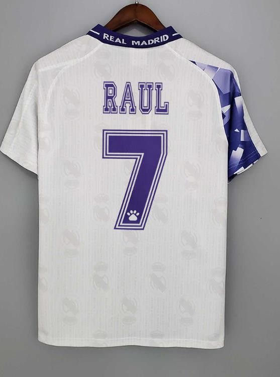 Raul Real Madrid 2007 2008 UEFA Long Sleeve store Soccer Jersey Shirt Camista L