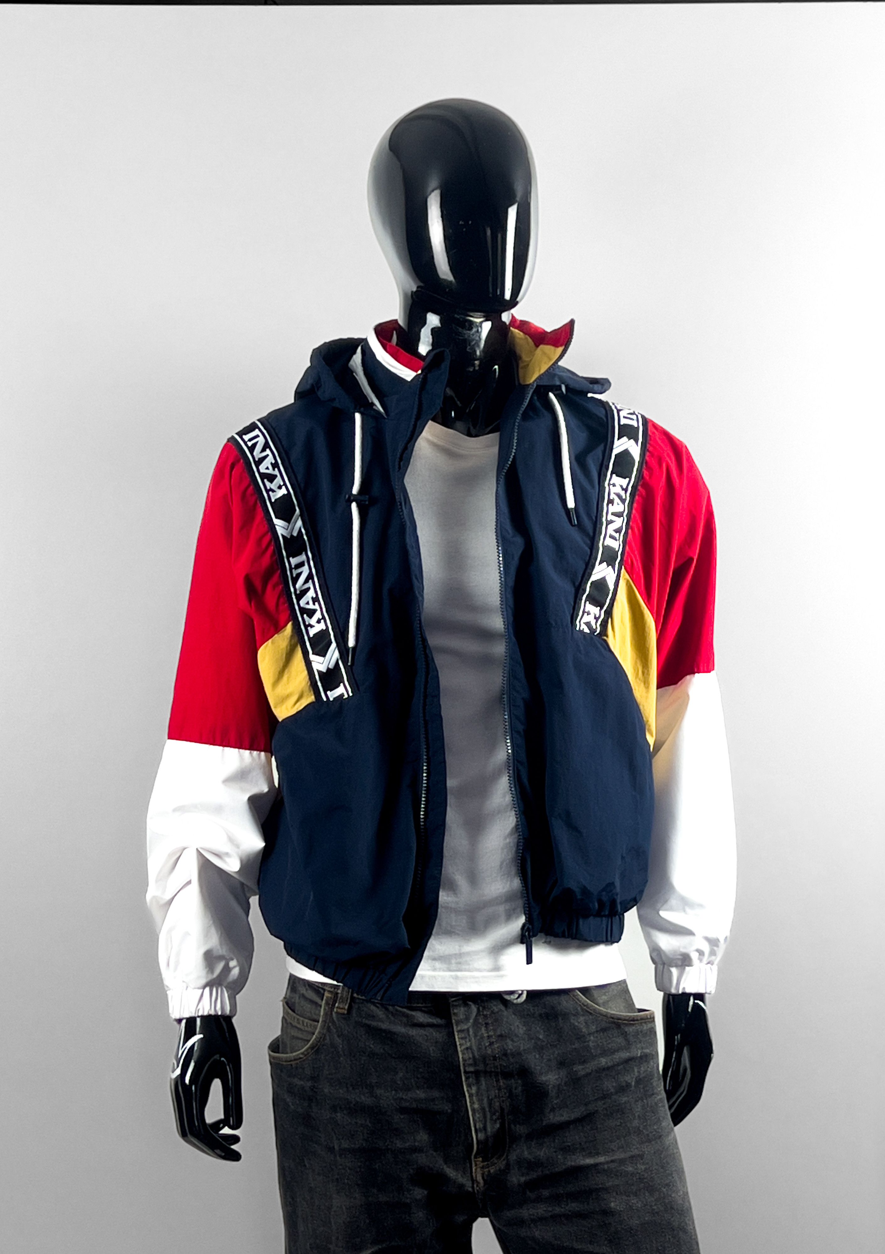 Karl Kani Karl Kani Nylon Men`s Light Jacket Size US M / EU 48-50 / 2 - 8 Thumbnail