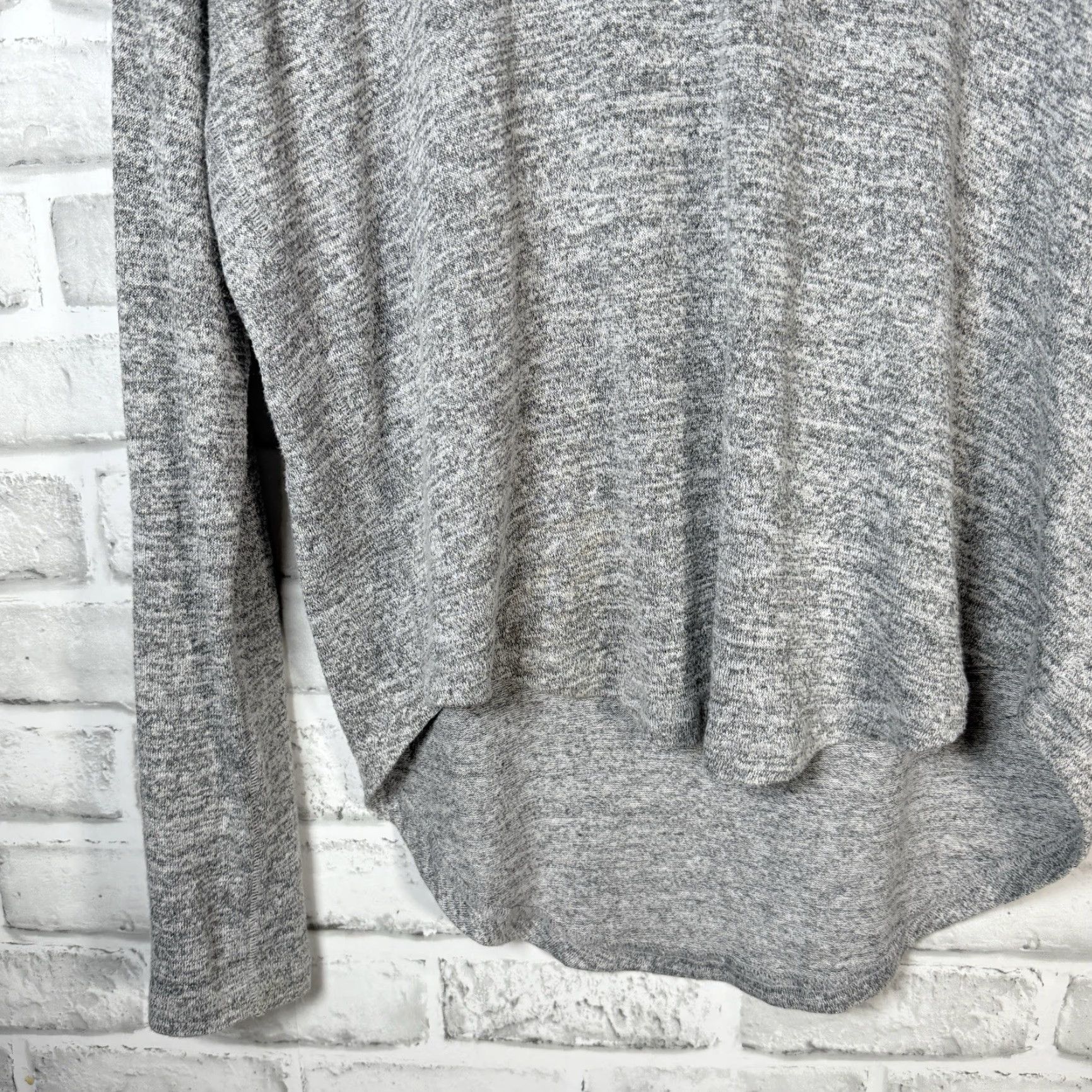 Rag & Bone Rag & Bone Gray Stretchy Polyester Blend Long Sleeve Shirt Womens Size S Size S / US 4 / IT 40 - 3 Thumbnail