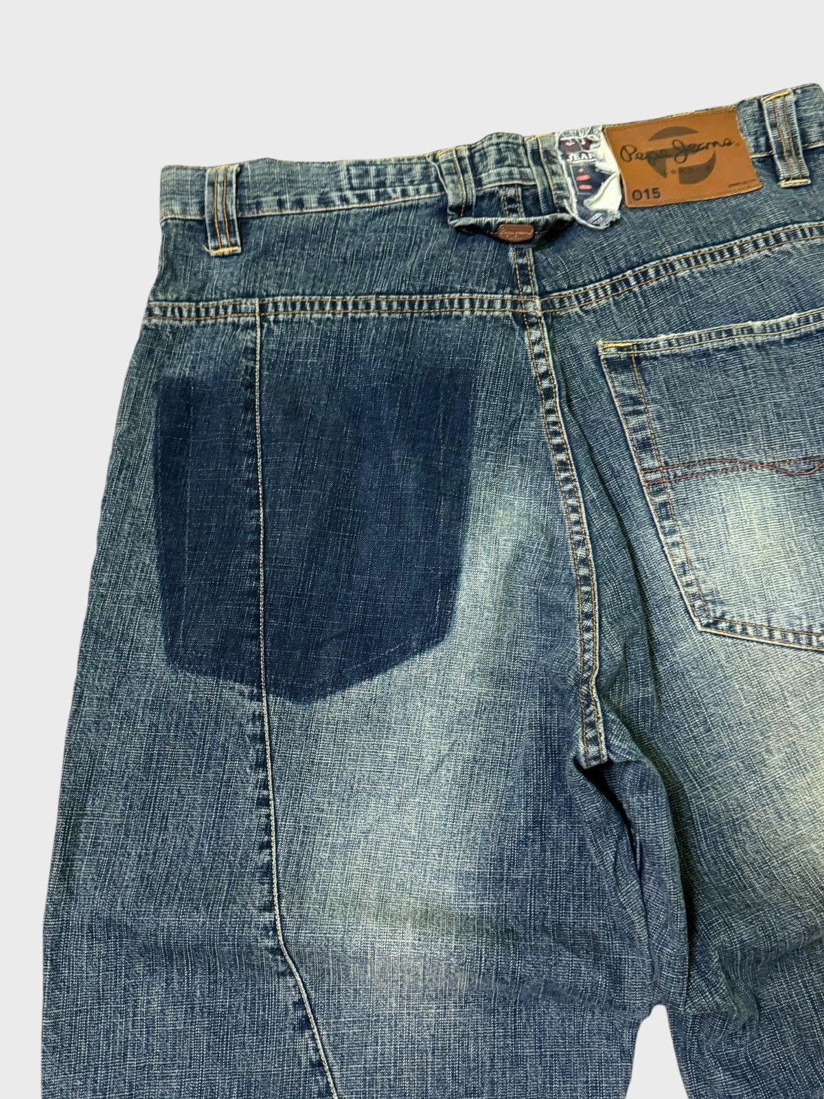 JNCO PEPE JEANS RECONSTRUCTED BAGGY LARGE POCKET JEANS Size US 32 / EU 48 - 11 Thumbnail