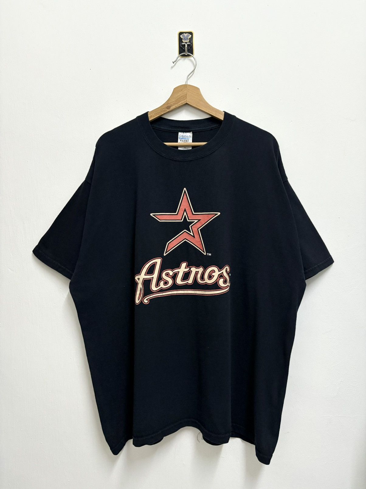 MLB 2000’s Major League Baseball - Houston Astros Logo T-Shirt Size US XXL / EU 58 / 5 - 1 Thumbnail