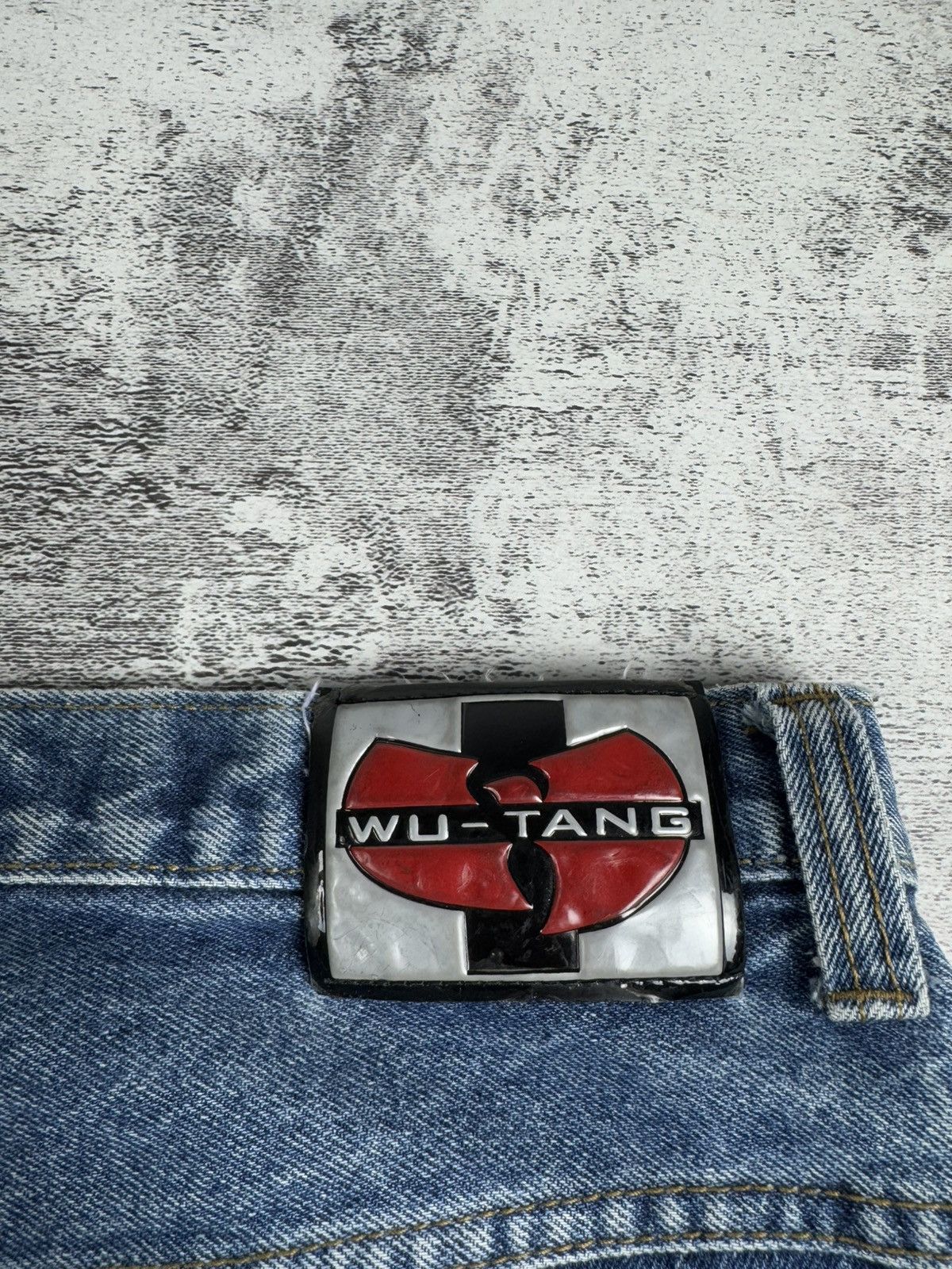 Wu-Tang Clan WU-TANG VINTAGE DENIM RAP HIP HOP BAGGY SKATE JEANS PANTS Size US 34 / EU 50 - 17 Thumbnail
