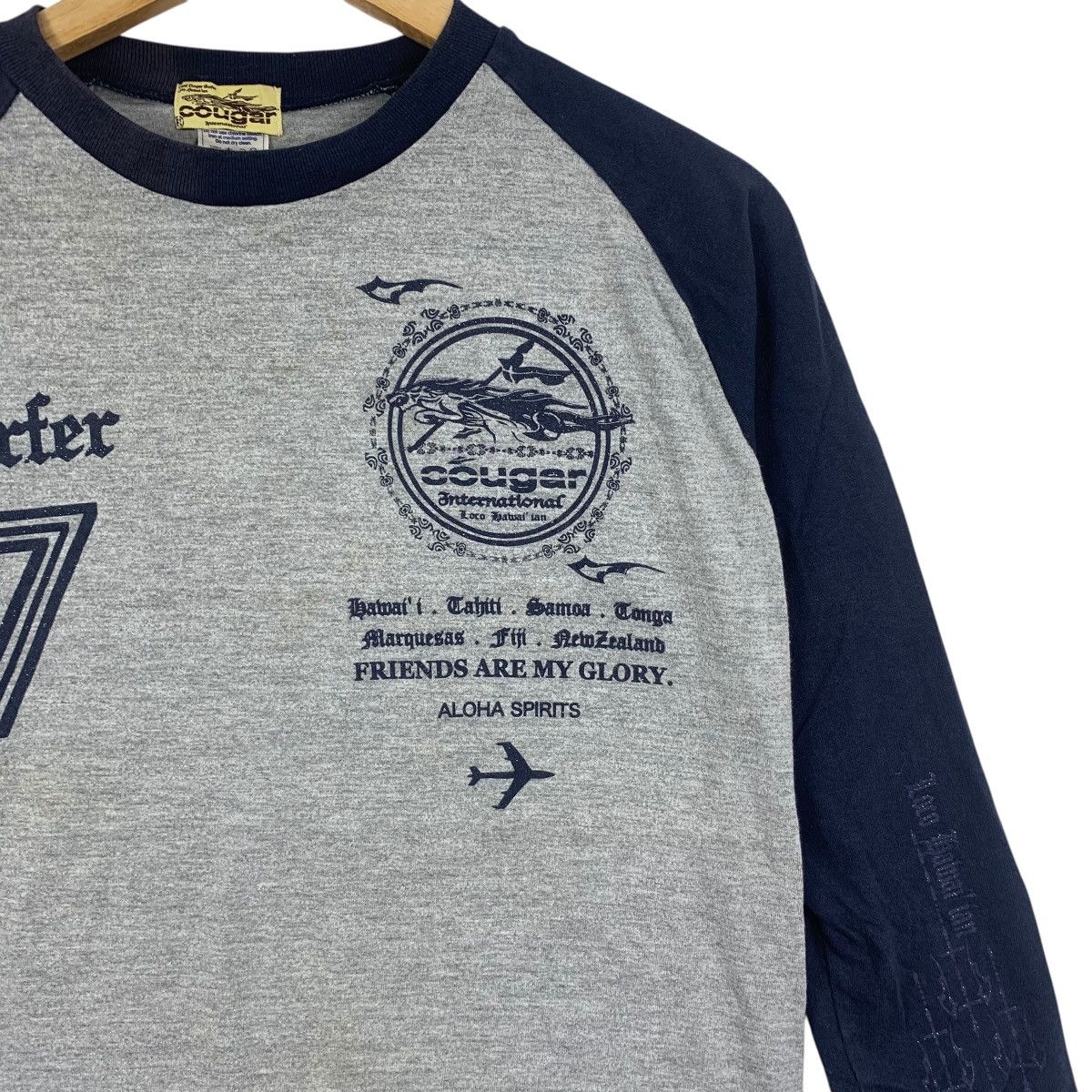Other LOCO HAWAII COUGAR Surfer Tribal Logo Tee Shirt Top Surf Size US M / EU 48-50 / 2 - 5 Thumbnail