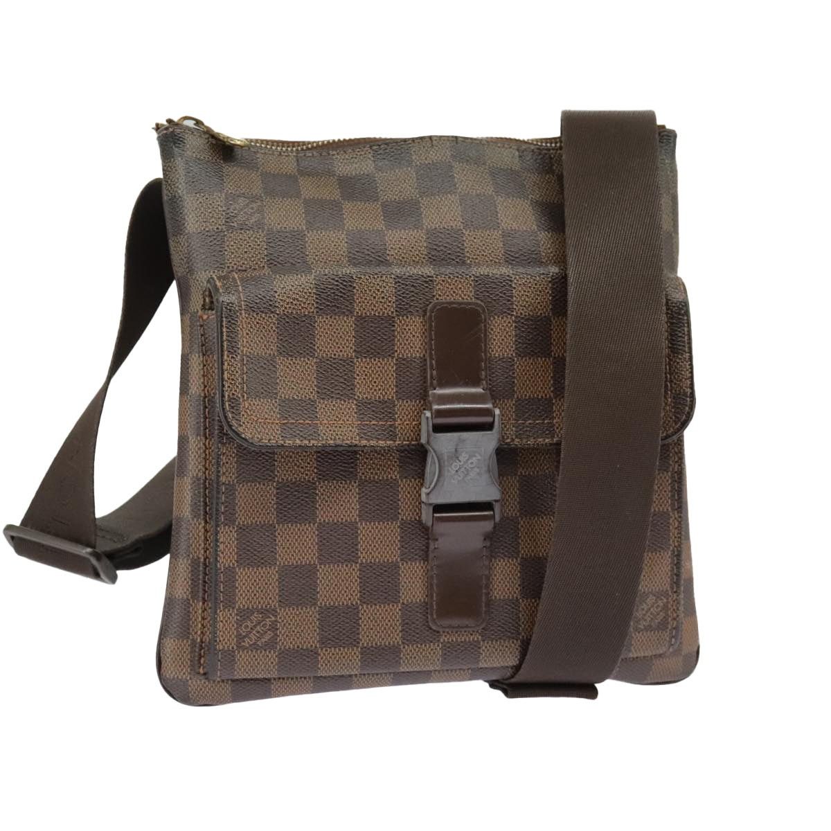 LOUIS VUITTON Damier Ebene Pochette Merwiel Shoulder Bag