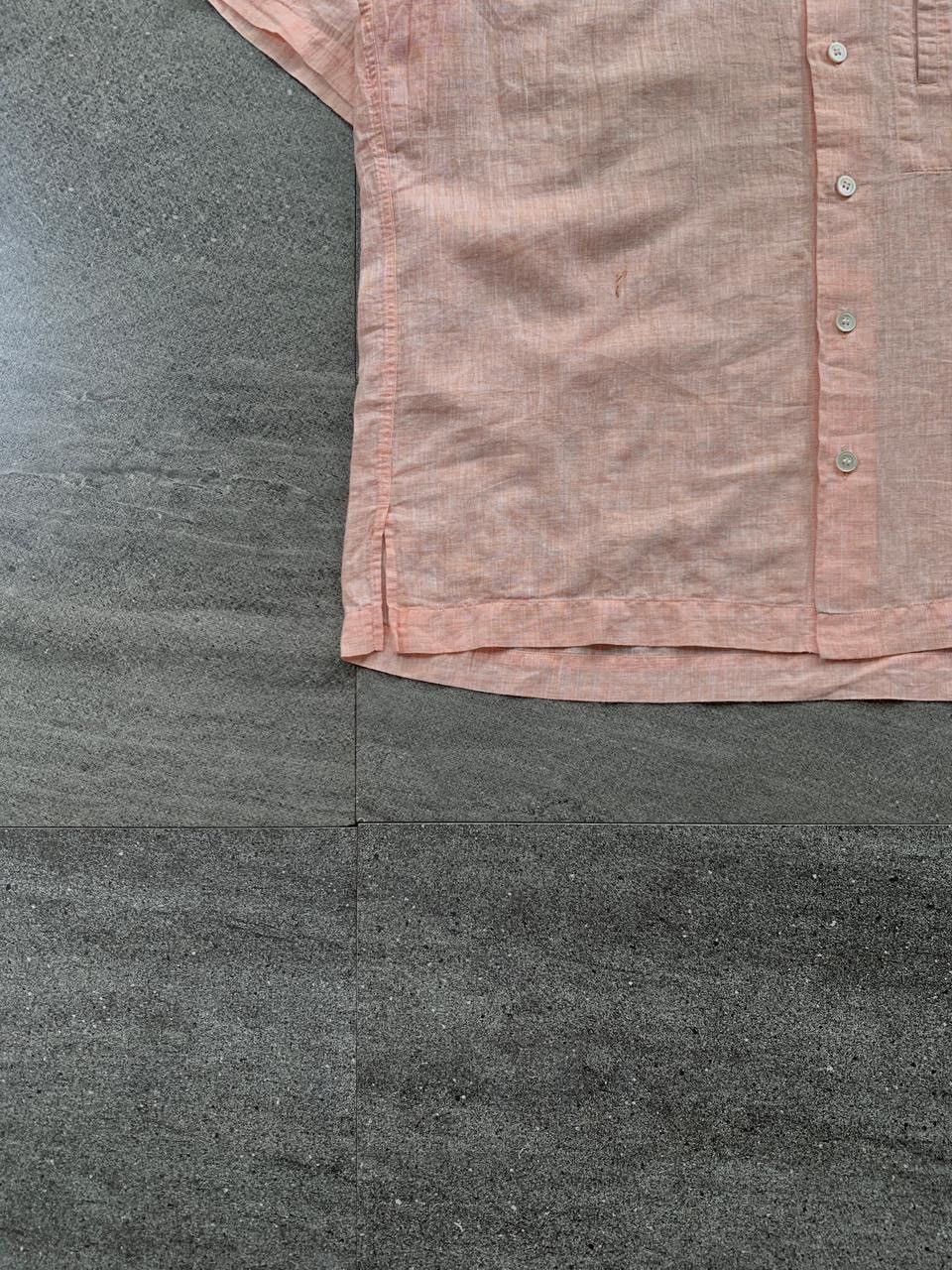 Issey Miyake FREE TAX! Linen Blend Shanghai Collared Shirt Size US M / EU 48-50 / 2 - 3 Thumbnail