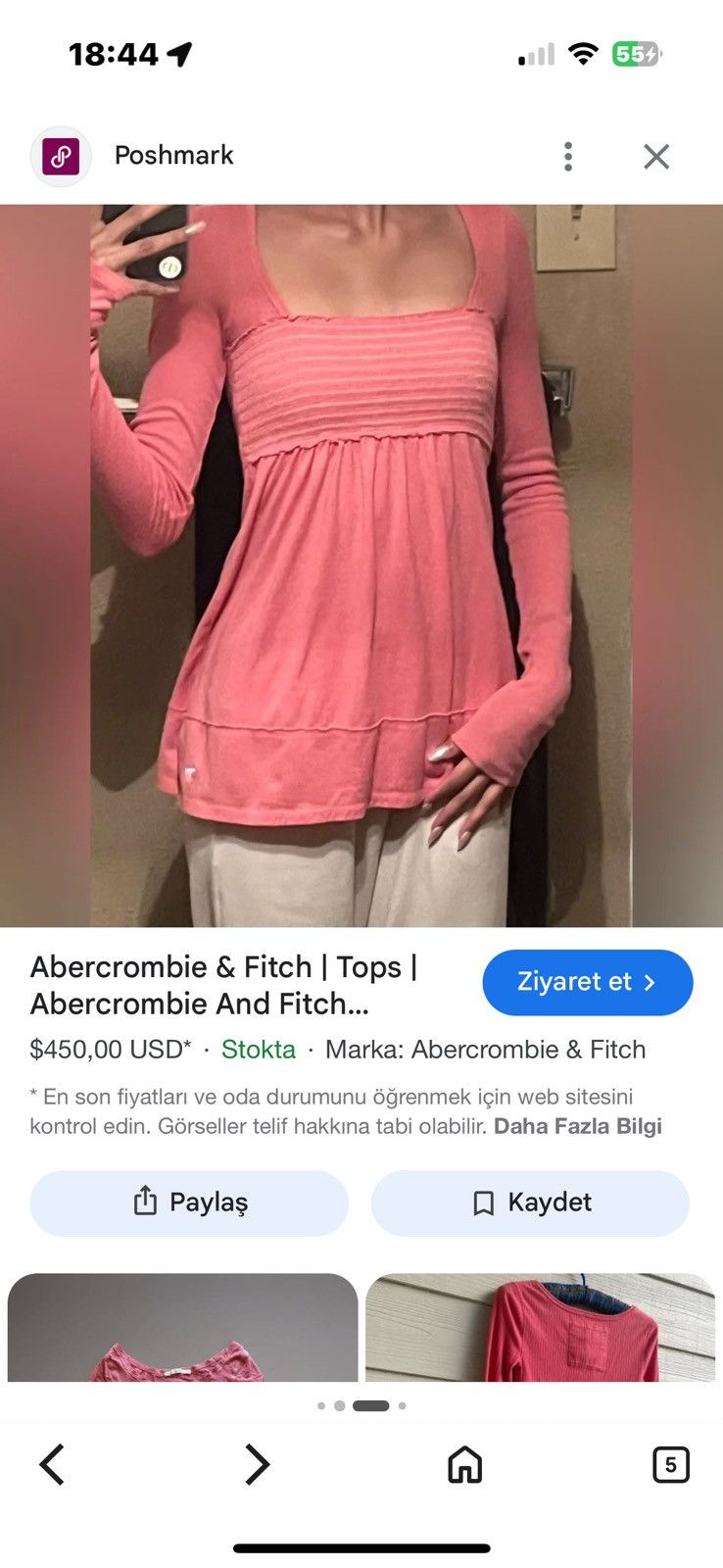 Abercrombie & Fitch y2k Abercrombie blouse Size M / US 6-8 / IT 42-44 - 16 Thumbnail