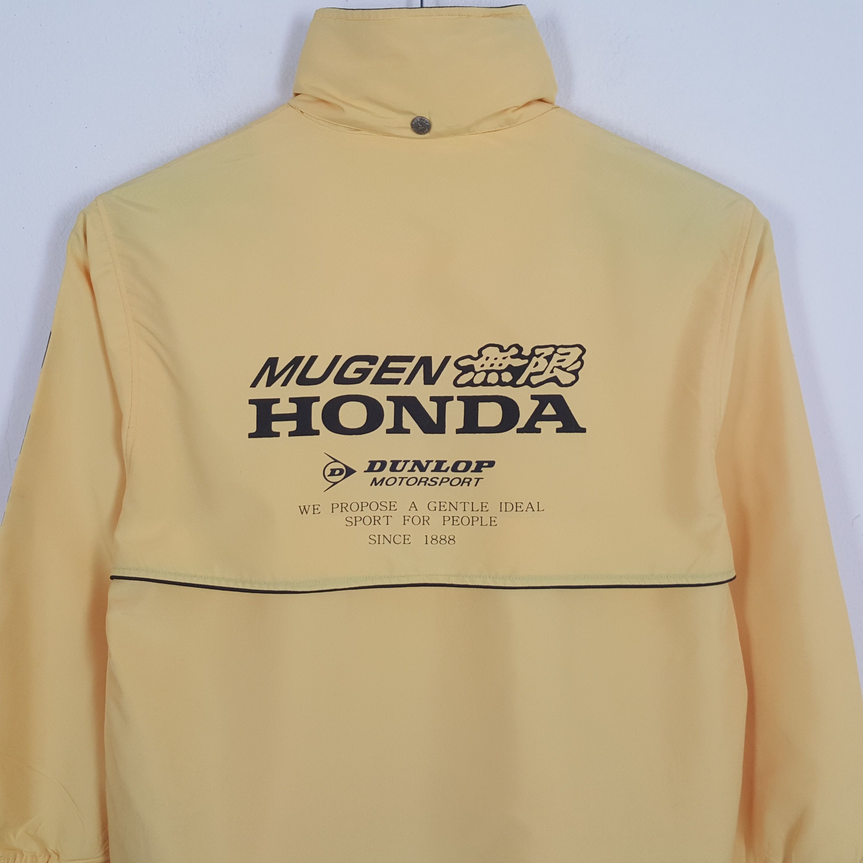Dunlop × Honda × Vintage Vintage DUNLOP MUGEN HONDA Japanese Racing Team Jacket Size US L / EU 52-54 / 3 - 2 Thumbnail