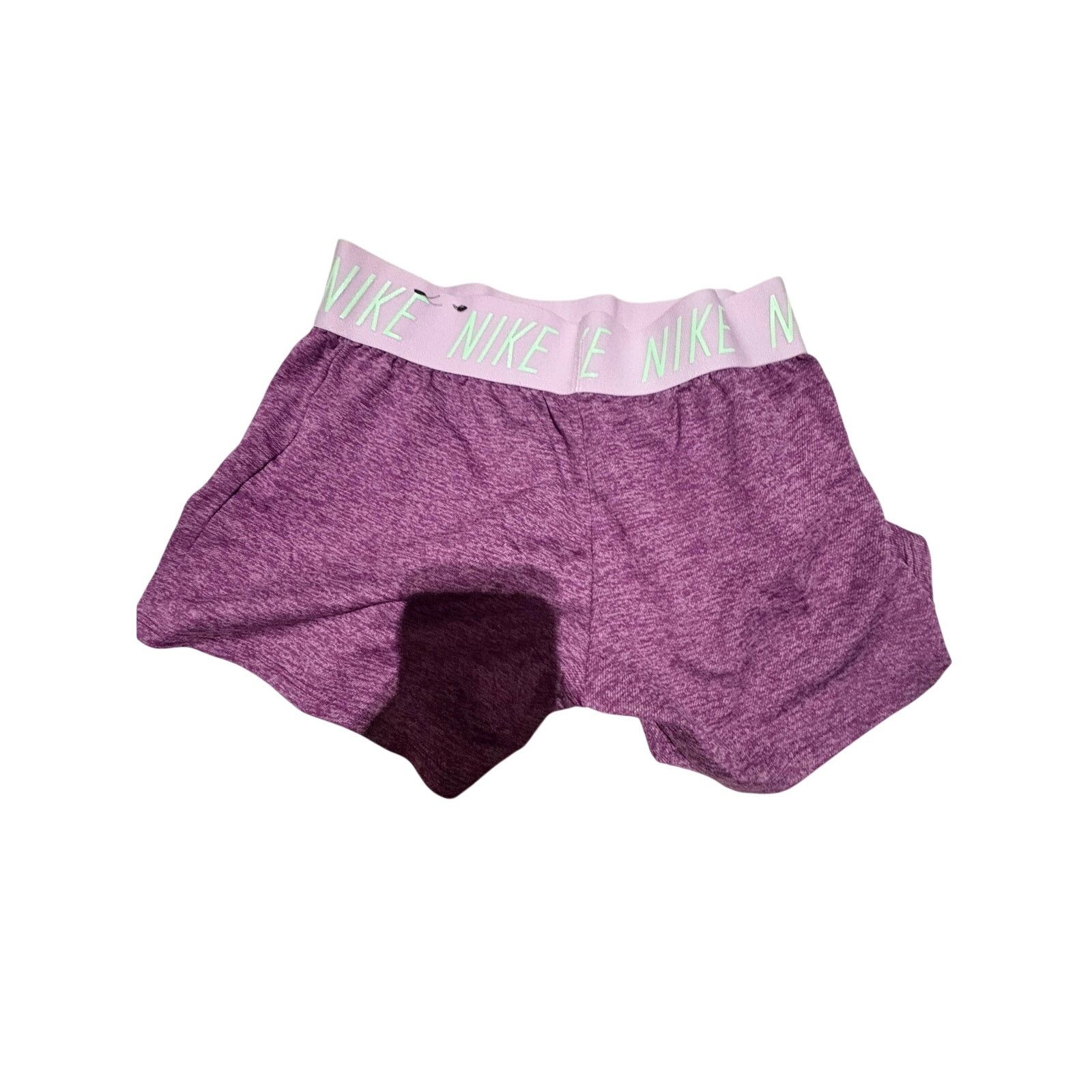 Nike Nike Pro Dri-Fit Women’s Athletic Shorts Purple Size Medium Size 32" / US 10 / IT 46 - 5 Thumbnail