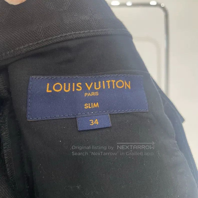 Louis Vuitton Louis Vuitton Full print jeans Size US 34 / EU 50 - 5 Thumbnail