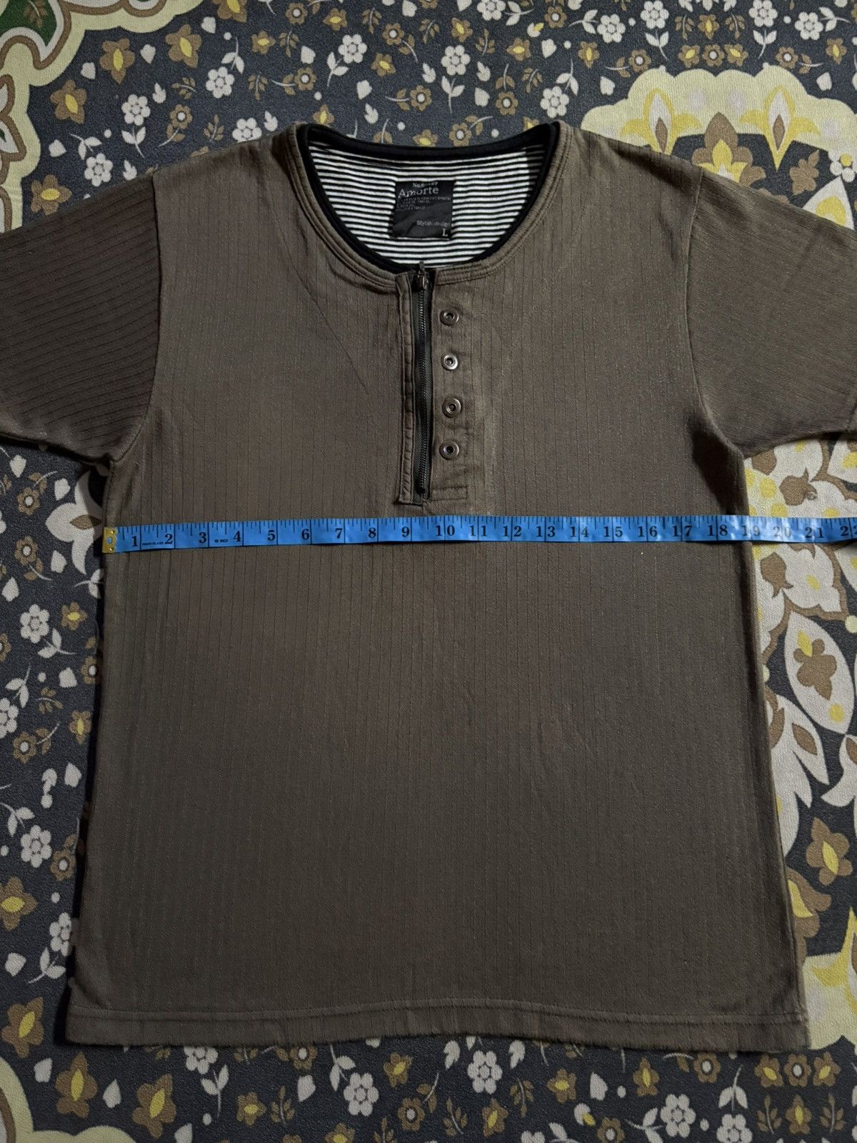 Japanese Brand Japanese Brand Amorte Punk Design T-Shirt Size US M / EU 48-50 / 2 - 8 Thumbnail