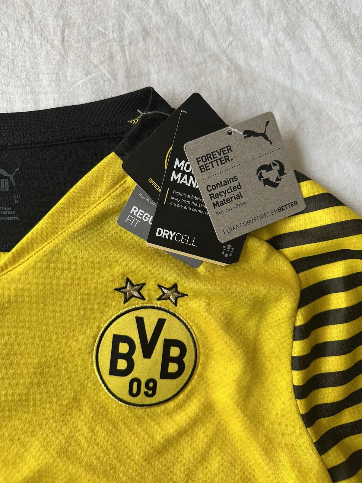 Puma DORTMUND OFFICIAL JERSEY Size M / US 6-8 / IT 42-44 - 3 Thumbnail