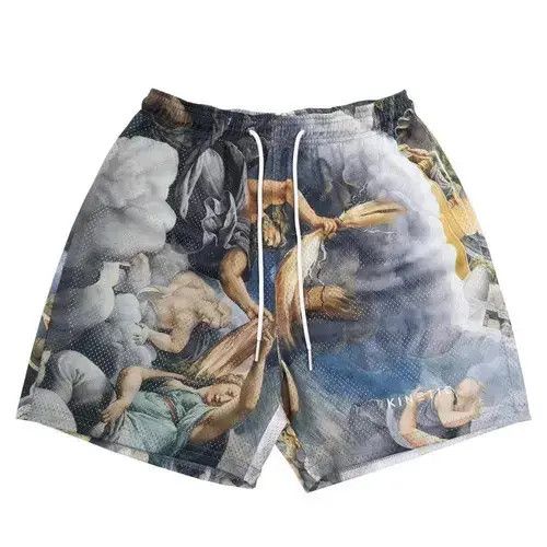 Designer Showdown In Sky Y2K Kinetic Shorts Size US 30 / EU 46 - 1 Thumbnail