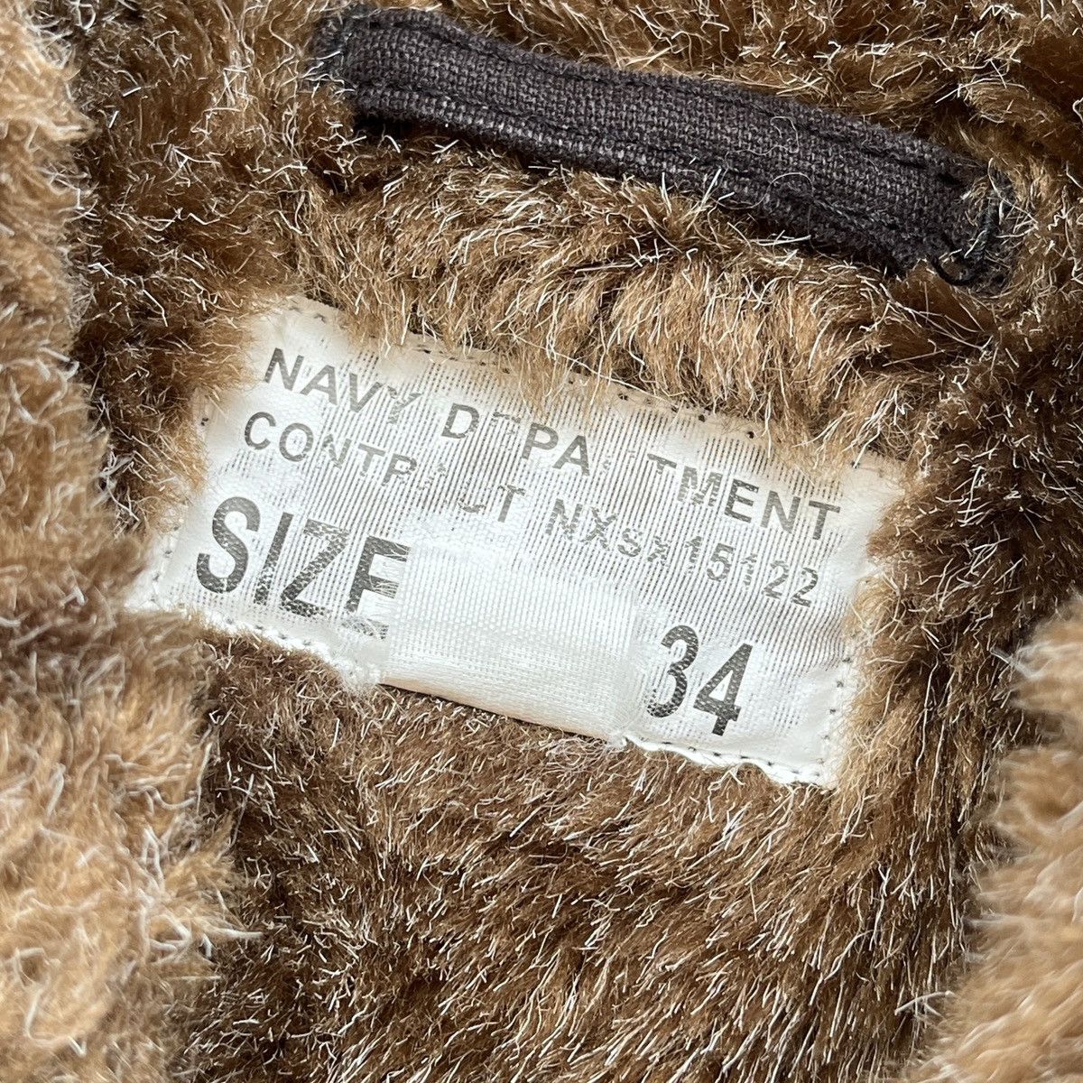 The Real McCoy's × Vintage VINTAGE USN NAVY DEPARTMENT JACKET TALON ZIPPER Size US S / EU 44-46 / 1 - 16 Thumbnail