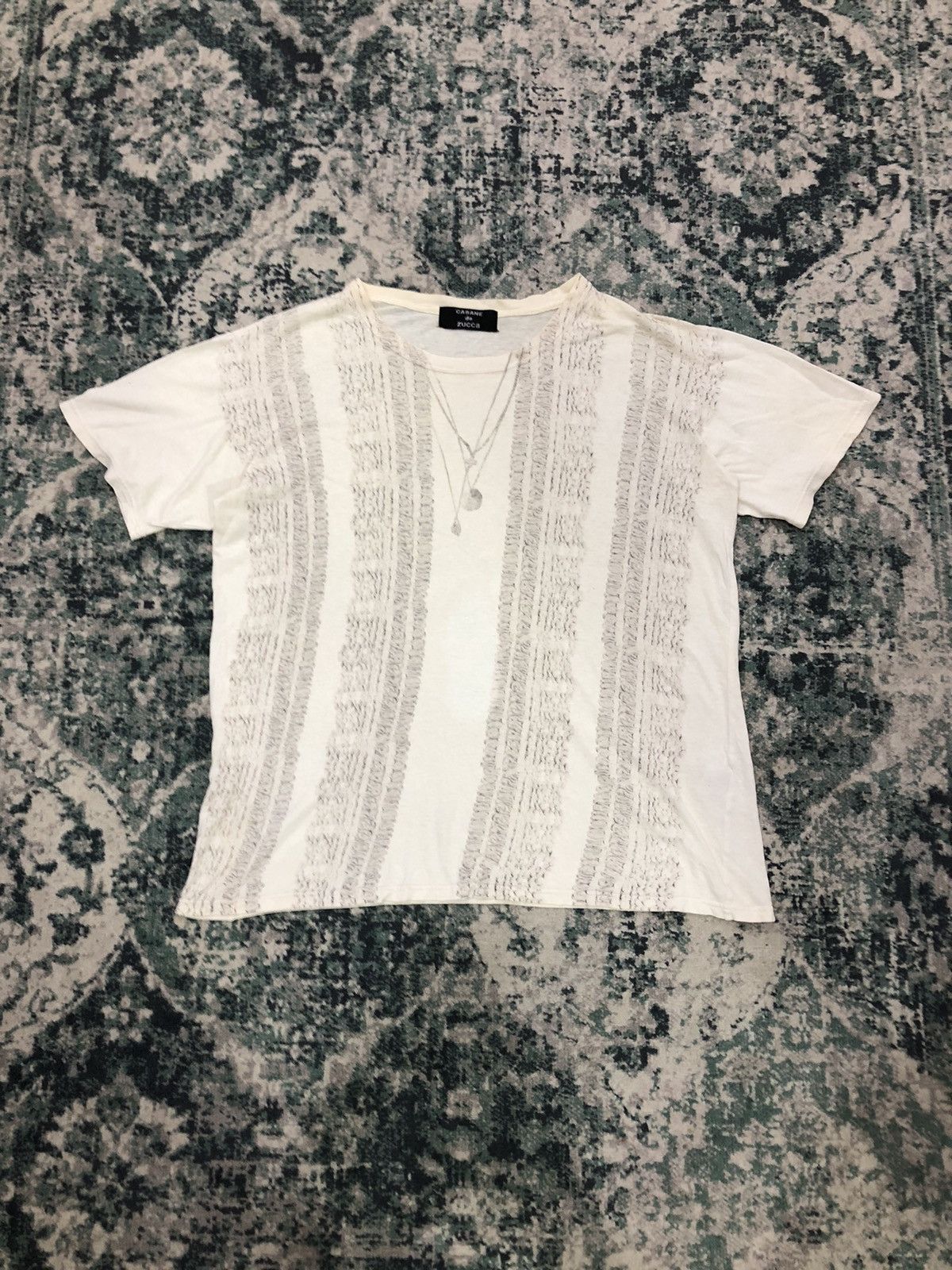 CABANE de ZUCCa Cabbane De Zucca Issey Miyake T-Shirt Size US L / EU 52-54 / 3 - 2 Thumbnail