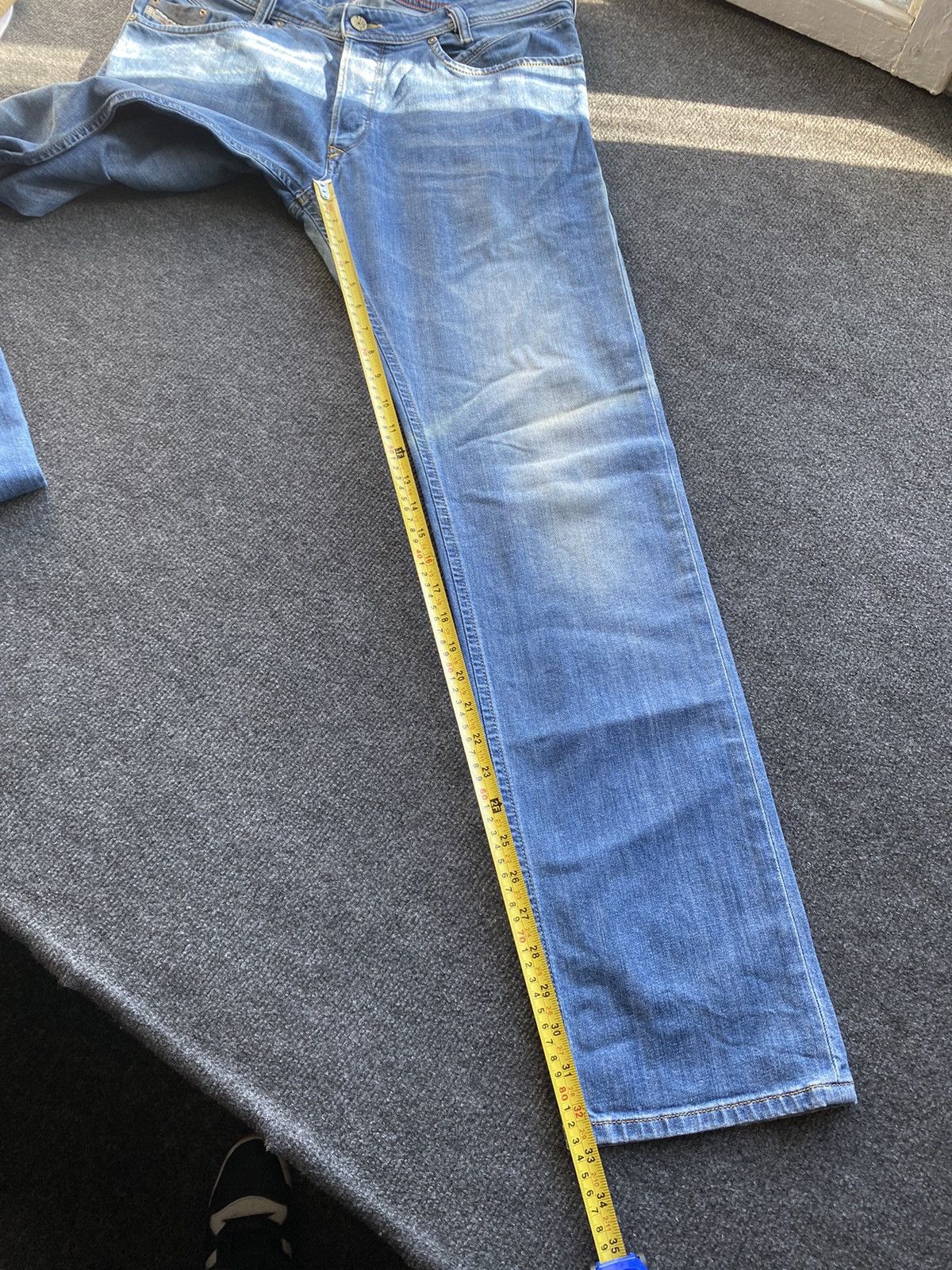 Diesel 🔥Diesel Opium Punk Iakop Regular Slim Tapered Jeans gothic Size US 34 / EU 50 - 11 Thumbnail