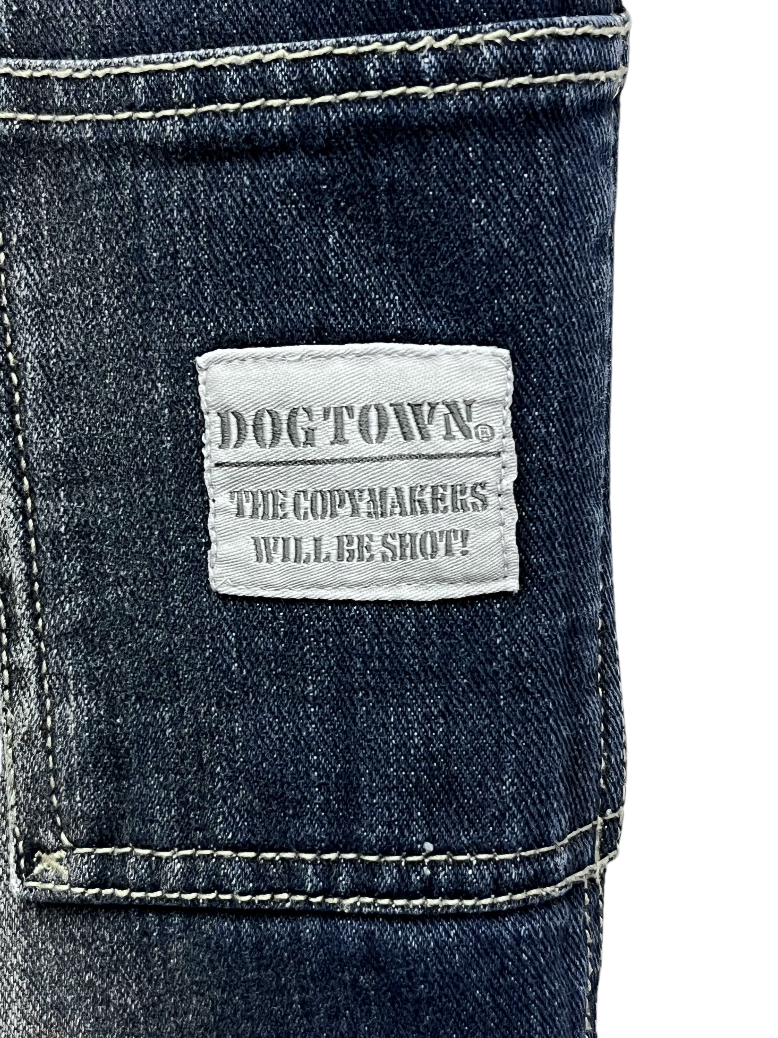Dogtown 🔥! Vtg DOGTOWN Skateboard Iconic Dragon Baggy Hip Hop Size US 34 / EU 50 - 15 Thumbnail
