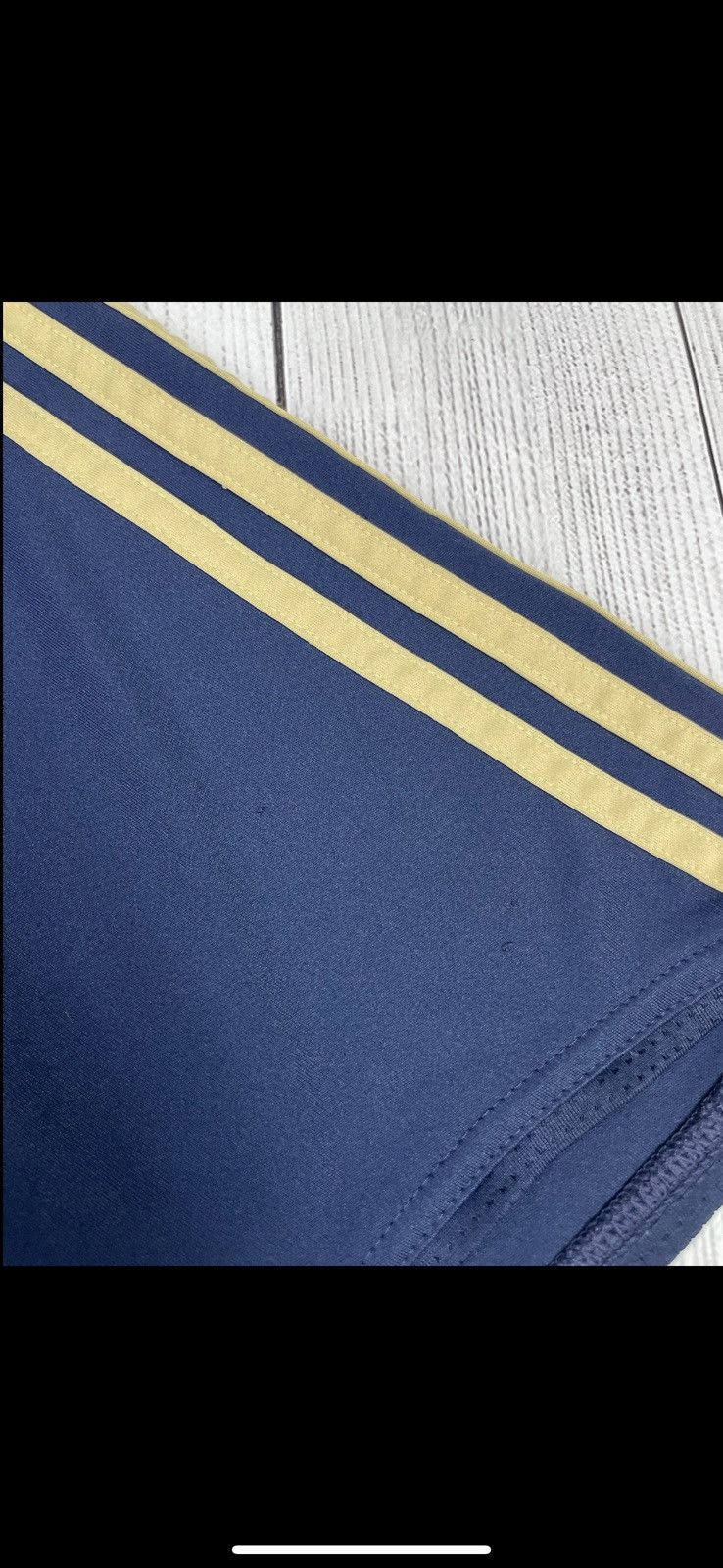Adidas Vintage Real Madrid adidas soccer jersey blue away size XL Size US XL / EU 56 / 4 - 6 Thumbnail