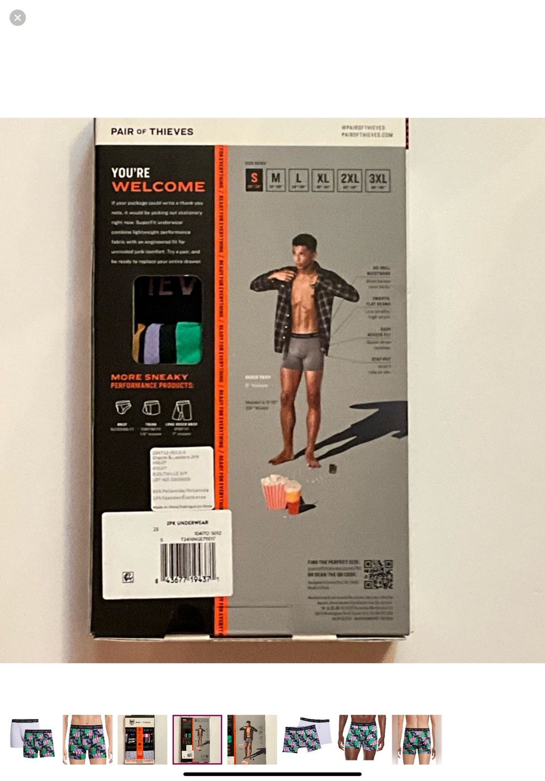 Other Pair of Thieves SUPERFIT Shoots & Ladders Boxer, 2-pack S Size 30 - 4 Thumbnail