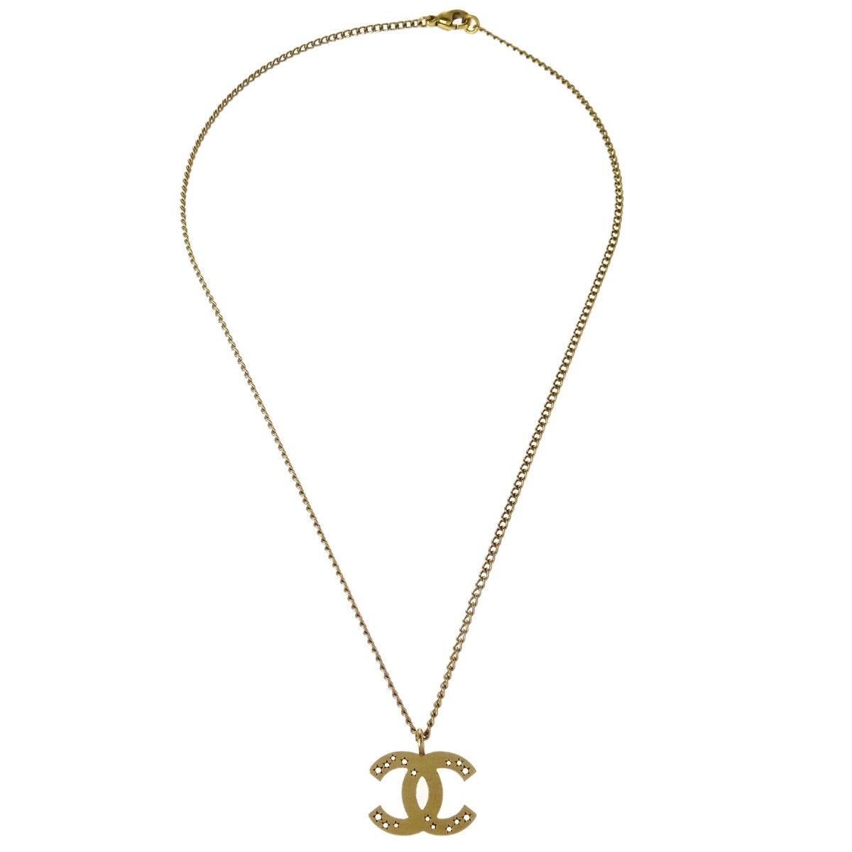 Chanel Chanel CC Pendant Necklace Metal Size ONE SIZE - 1 Thumbnail