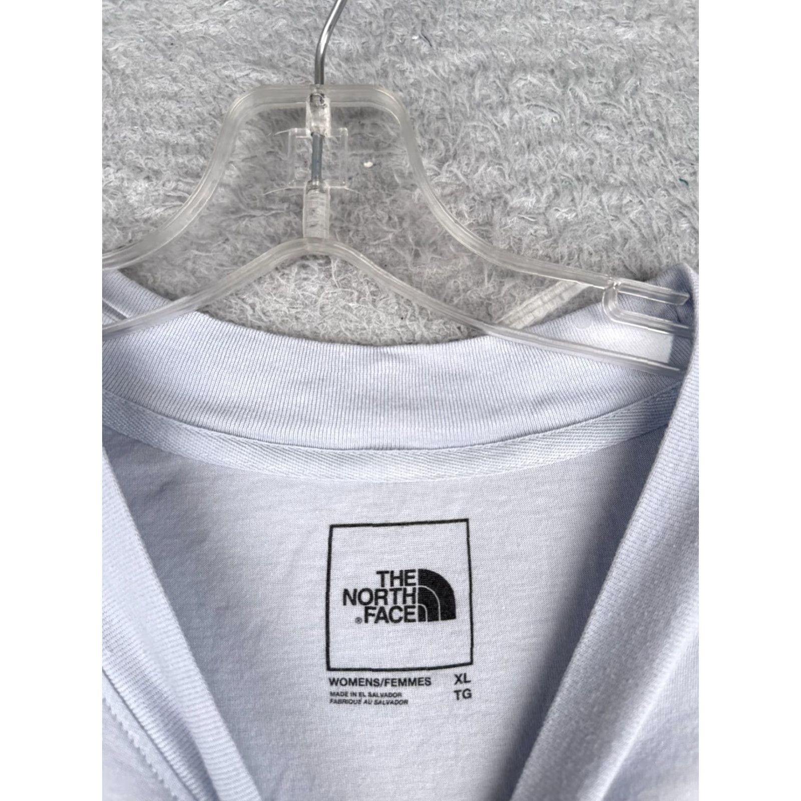 The North Face VINTAGE The North Face Shirt Women XL Blue Crew Neck Cotton Blend Crop Length? Size XL / US 12-14 / IT 48-50 - 7 Thumbnail