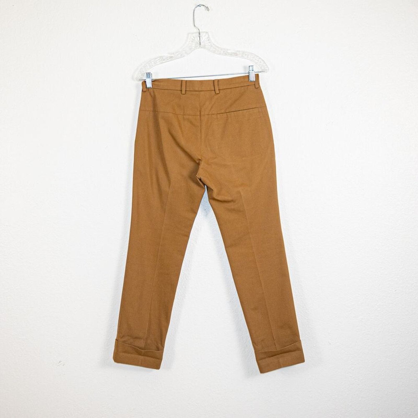 SOFIE D'HOORE Sofie D'Hoore Trouser Pants Ankle cuff Khaki brown 34IT Size 28" / US 6 / IT 42 - 7 Thumbnail