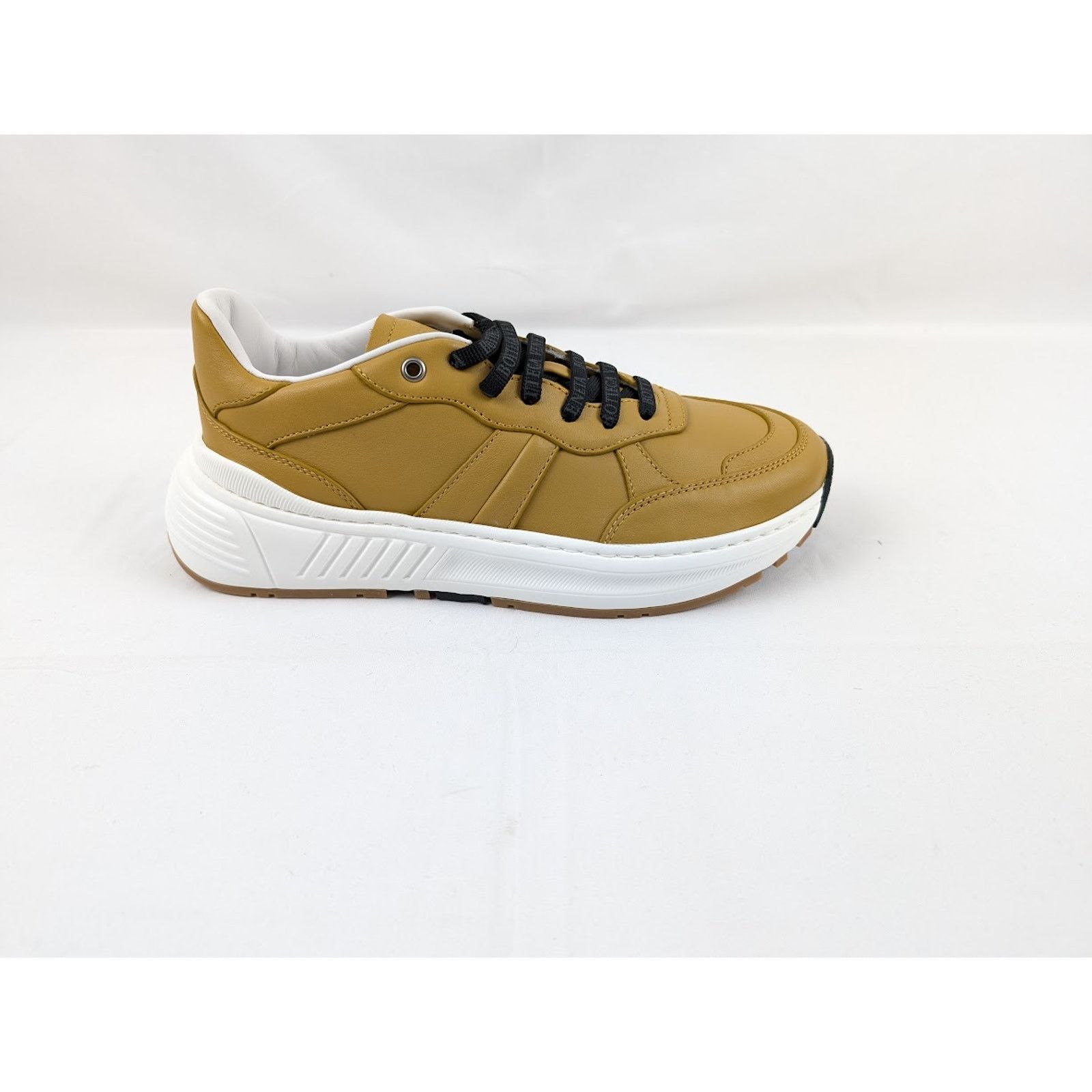 Bottega Veneta o1rshd1 Scarpa Pelle Sneakers Speedster in Butter Scotch Size US 8.5 / EU 41-42 - 2 Thumbnail