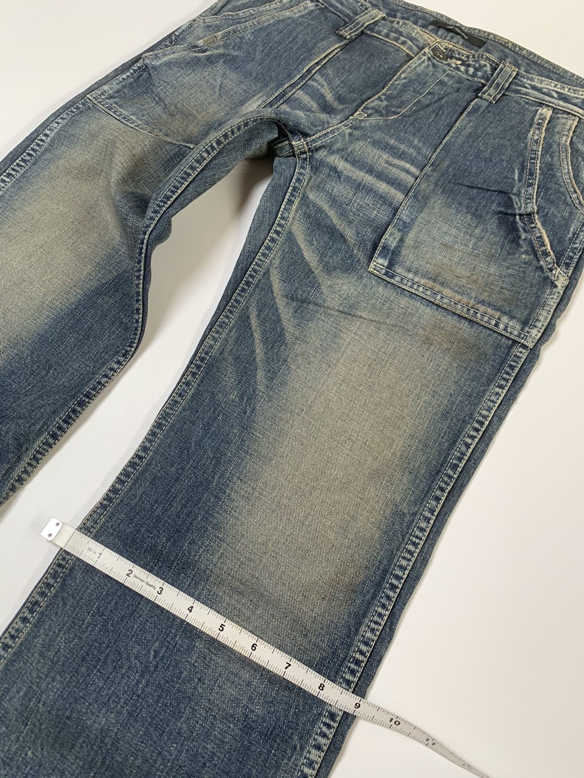 Japanese Brand × Johnbull John bull mudmax baker denim Size US 34 / EU 50 - 11 Thumbnail