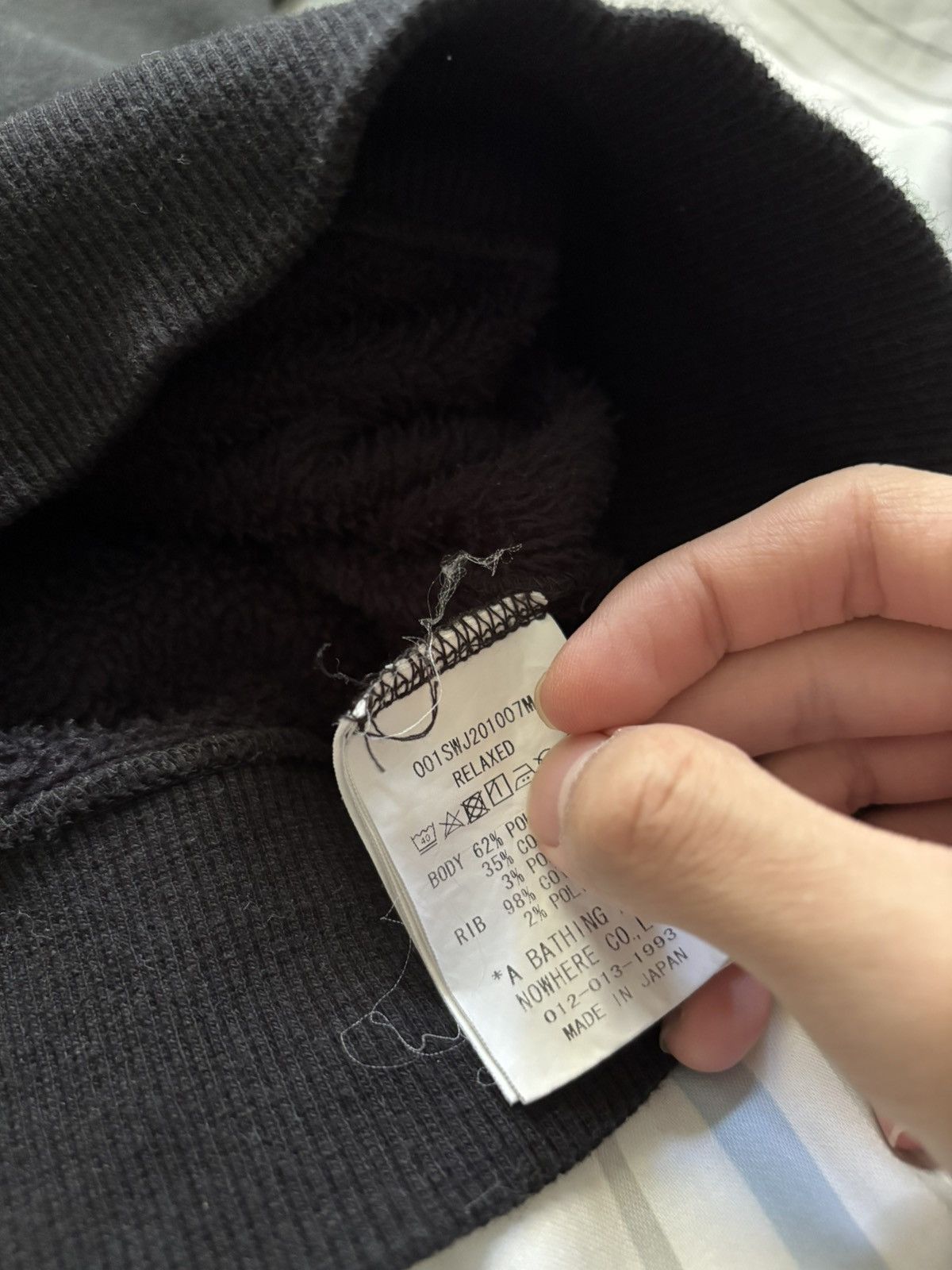 Bape Bape NYC Logo Black Crewneck Size US L / EU 52-54 / 3 - 10 Thumbnail